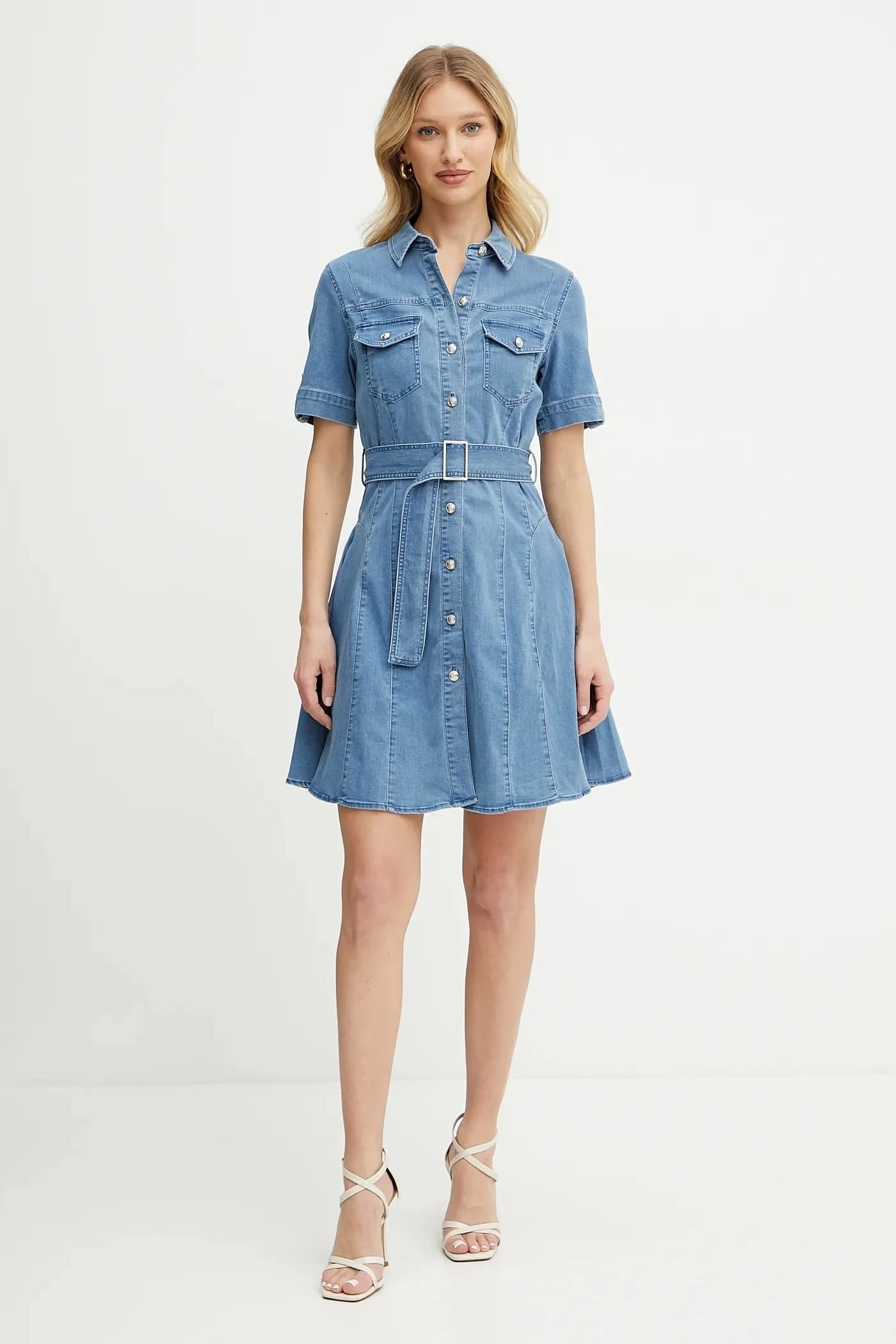 джинсовое платье RIXES - фото 2