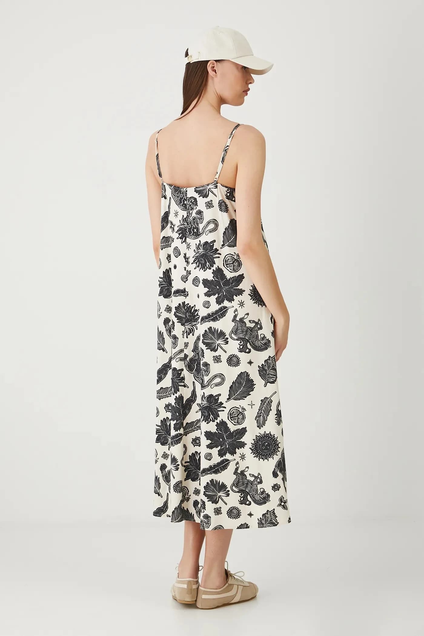 Платье из смесового льна - фото 3