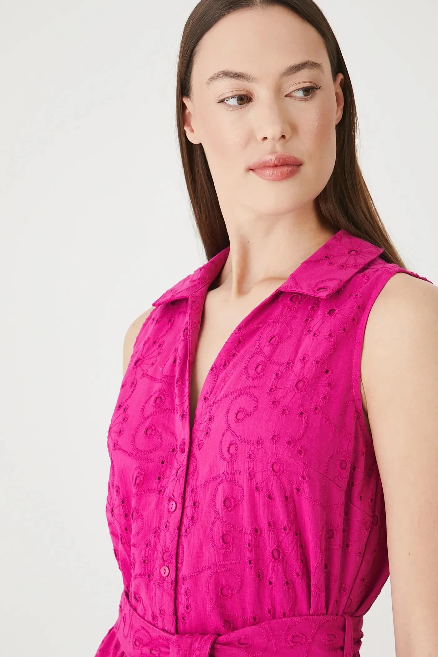 Хлопковое платье - фото 4