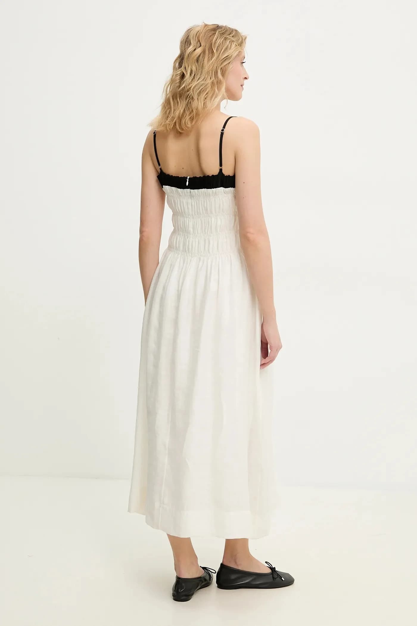 Льняное платье - фото 3