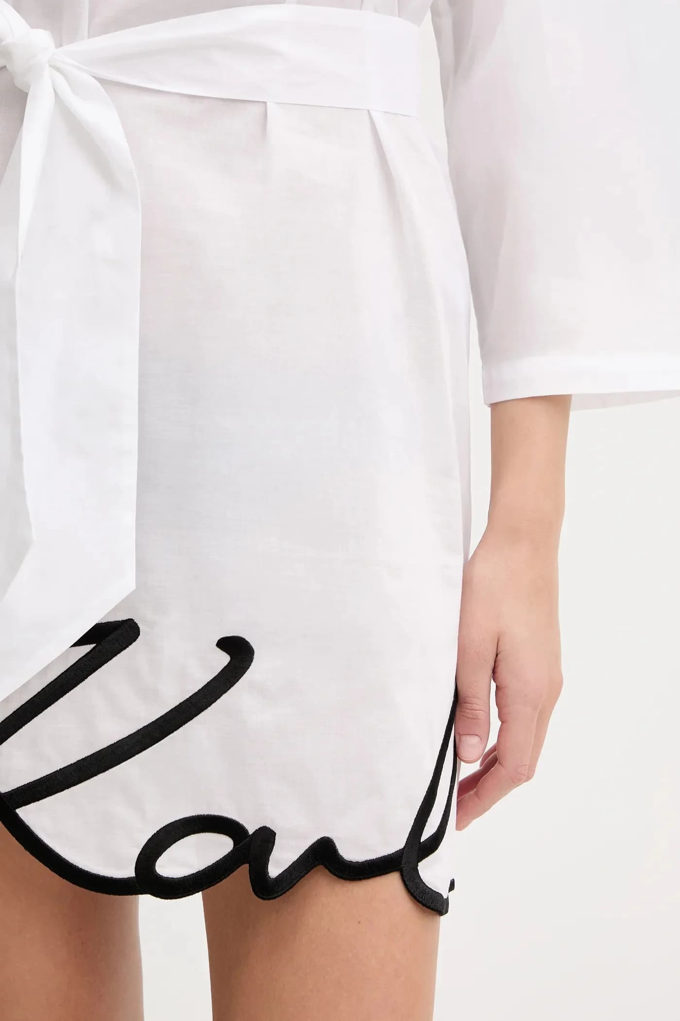 Хлопковое платье - фото 5