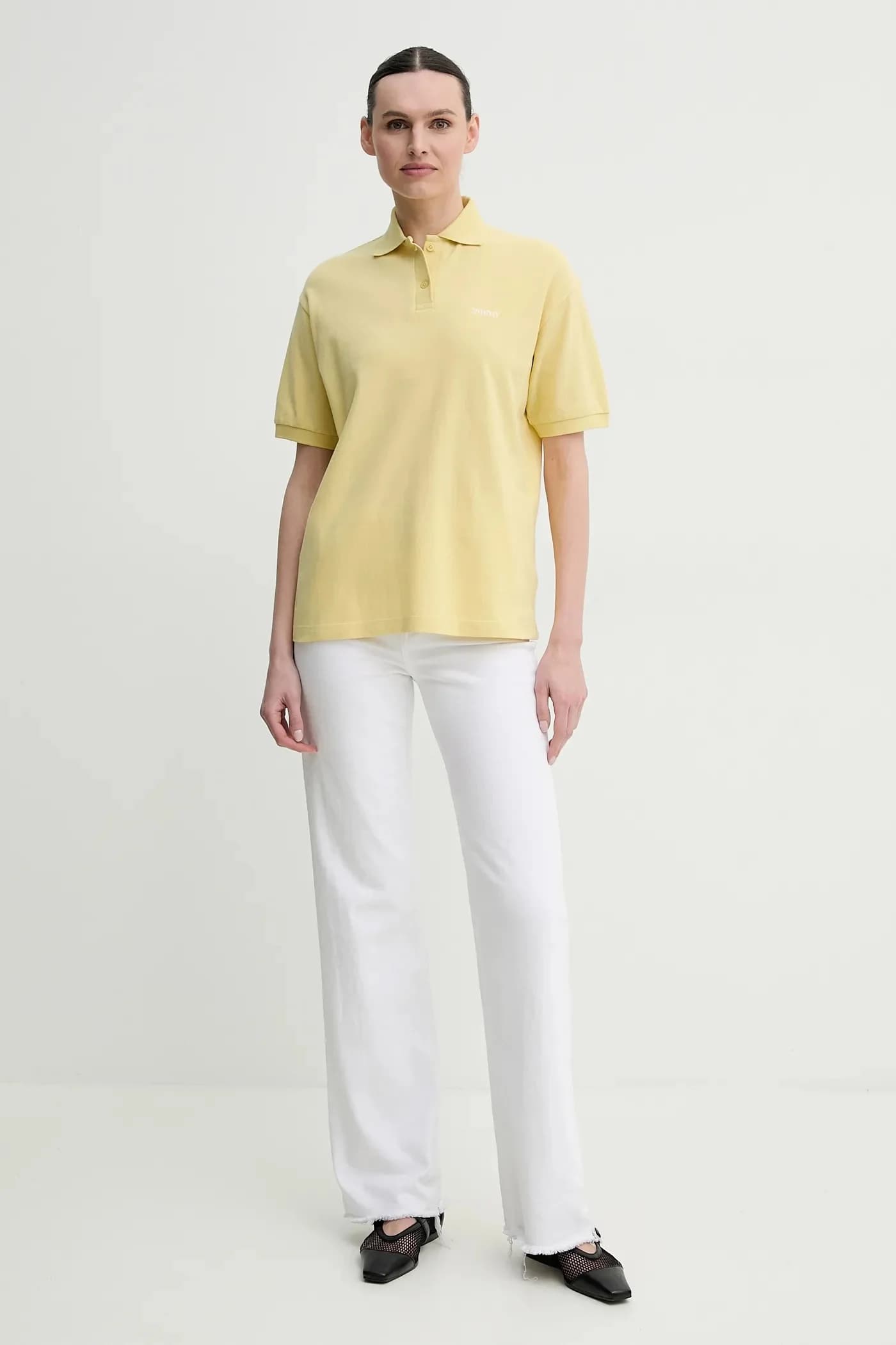 хлопковая рубашка-поло Aralena - фото 2