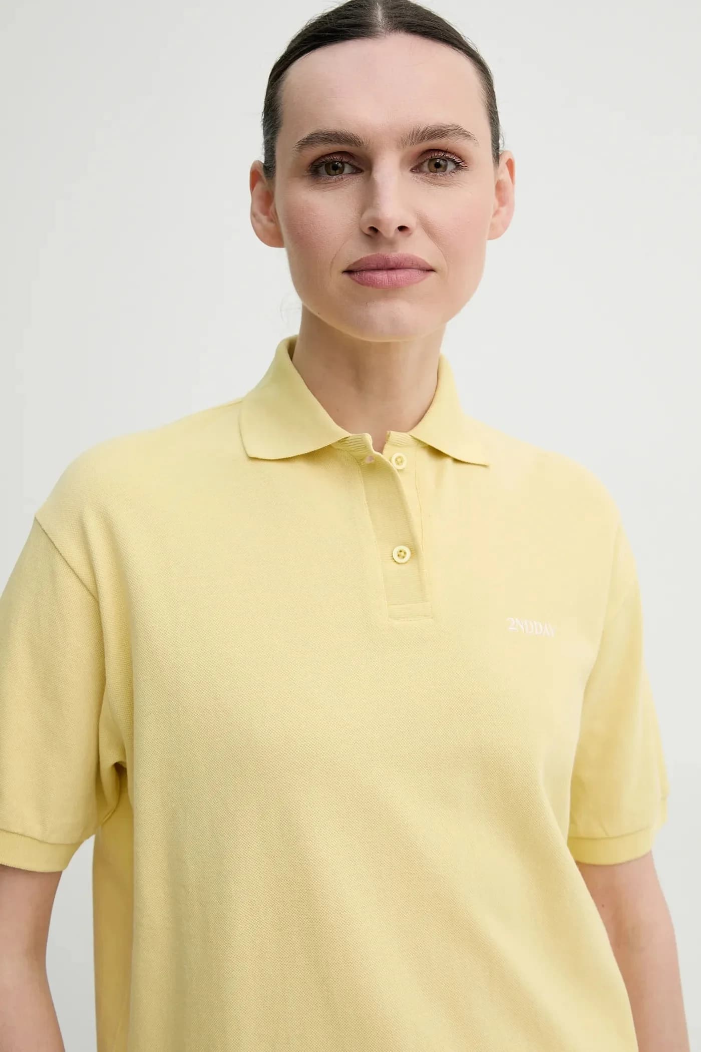 хлопковая рубашка-поло Aralena - фото 4