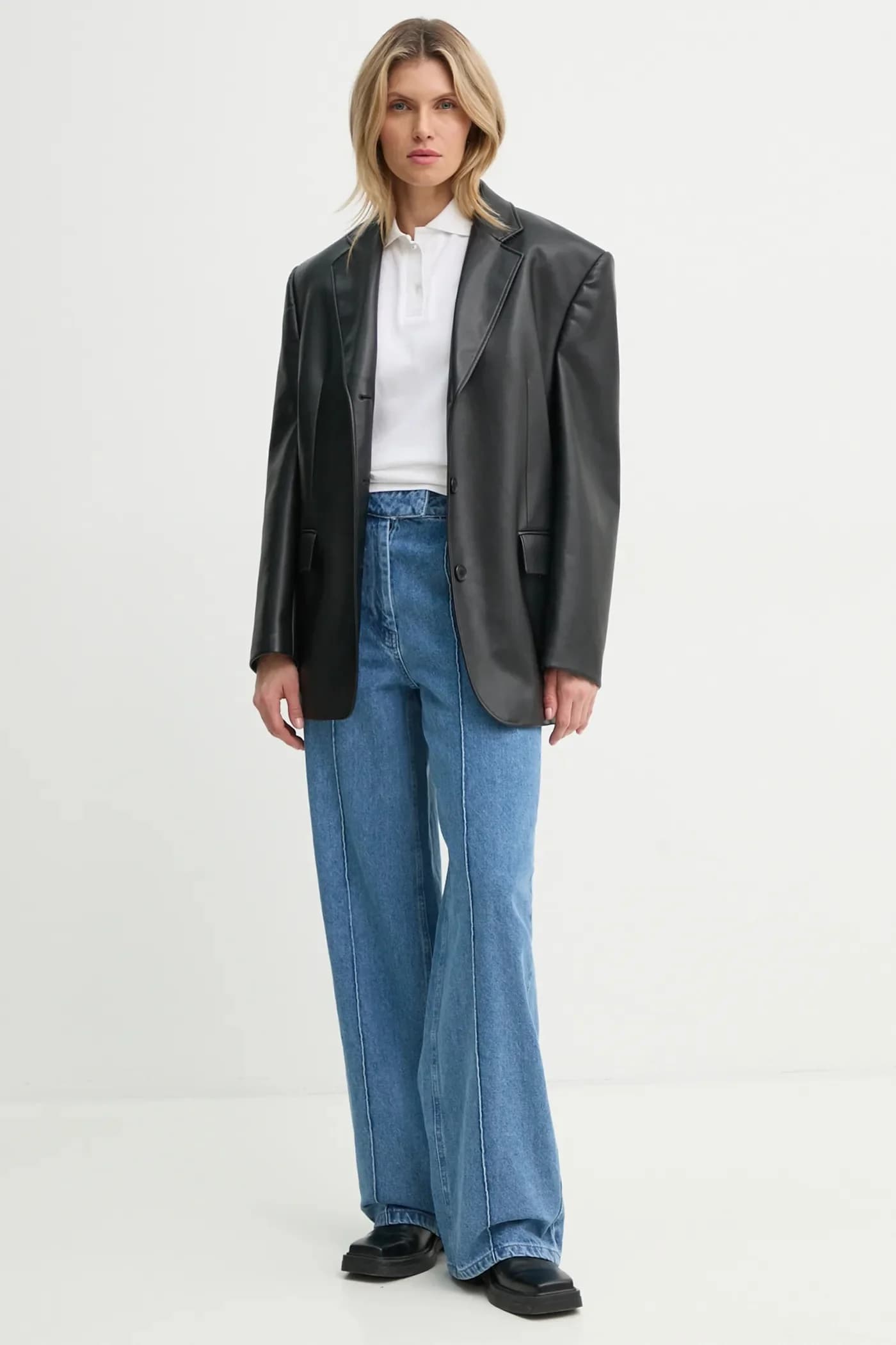 хлопковая рубашка-поло Aralena - фото 2