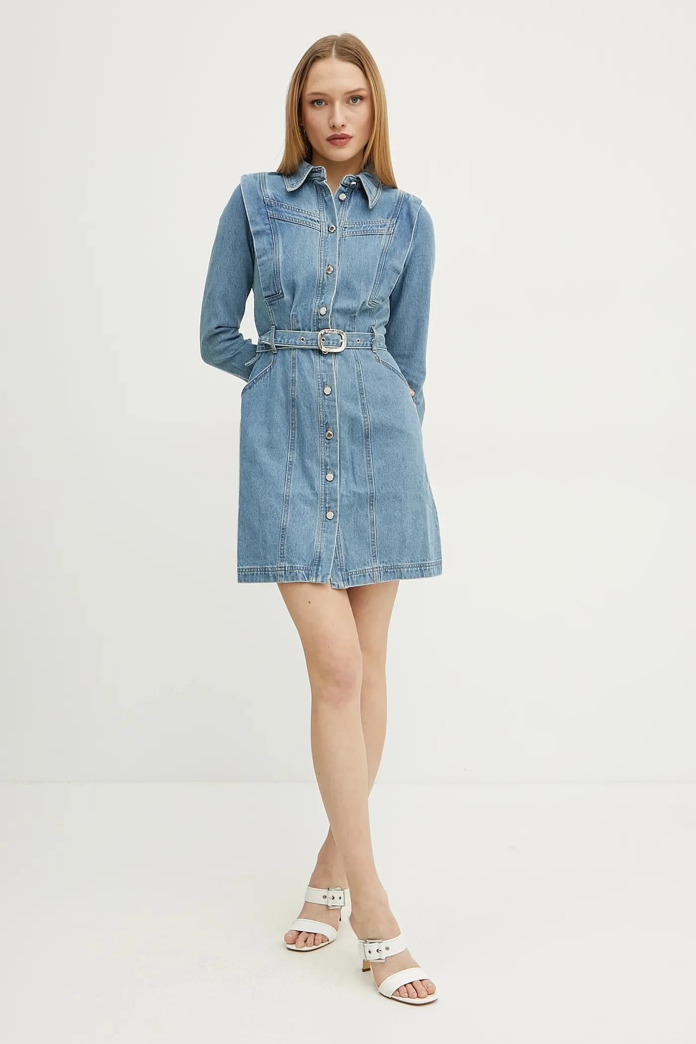 RICOLI джинсовое платье - фото 2