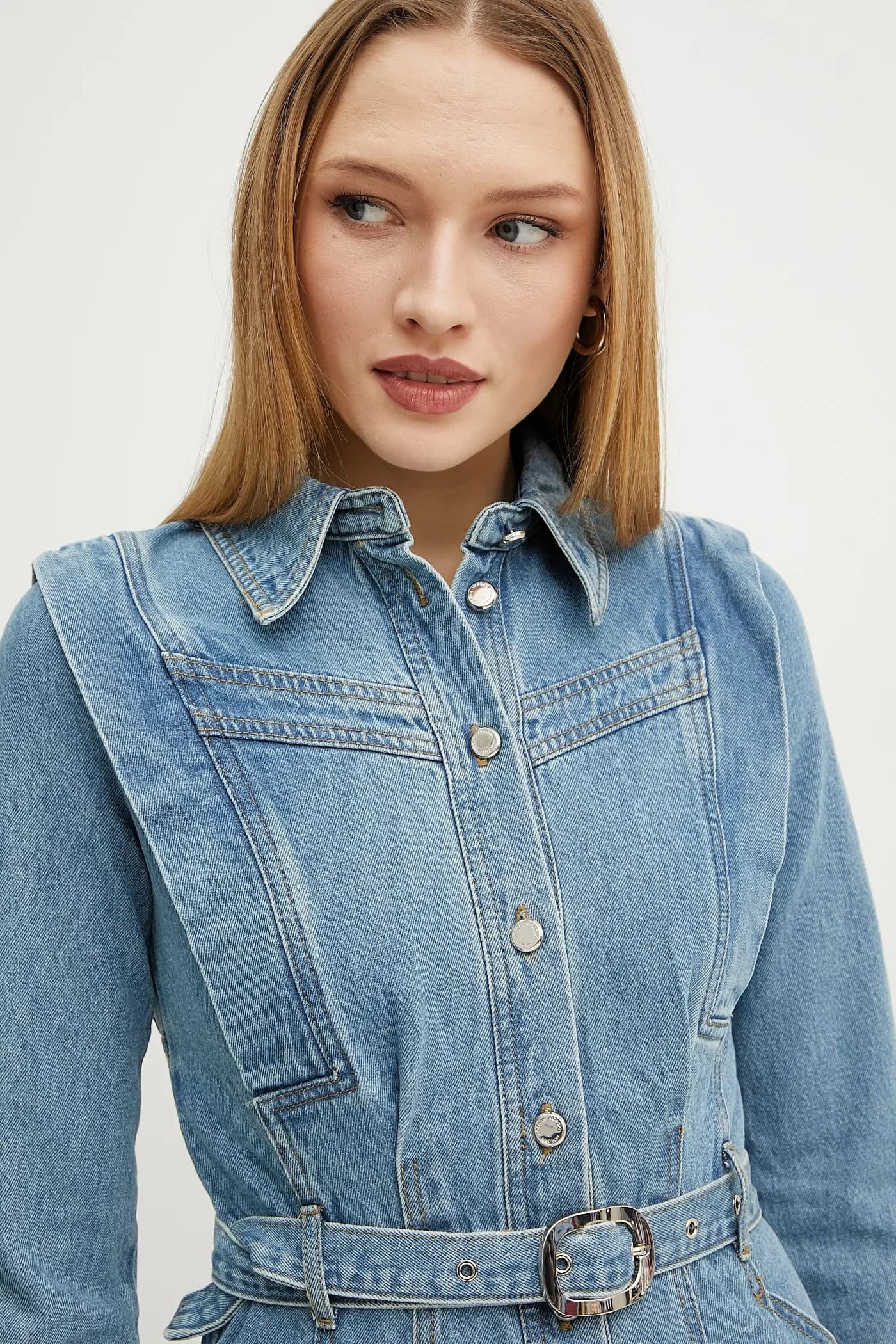 RICOLI джинсовое платье - фото 5