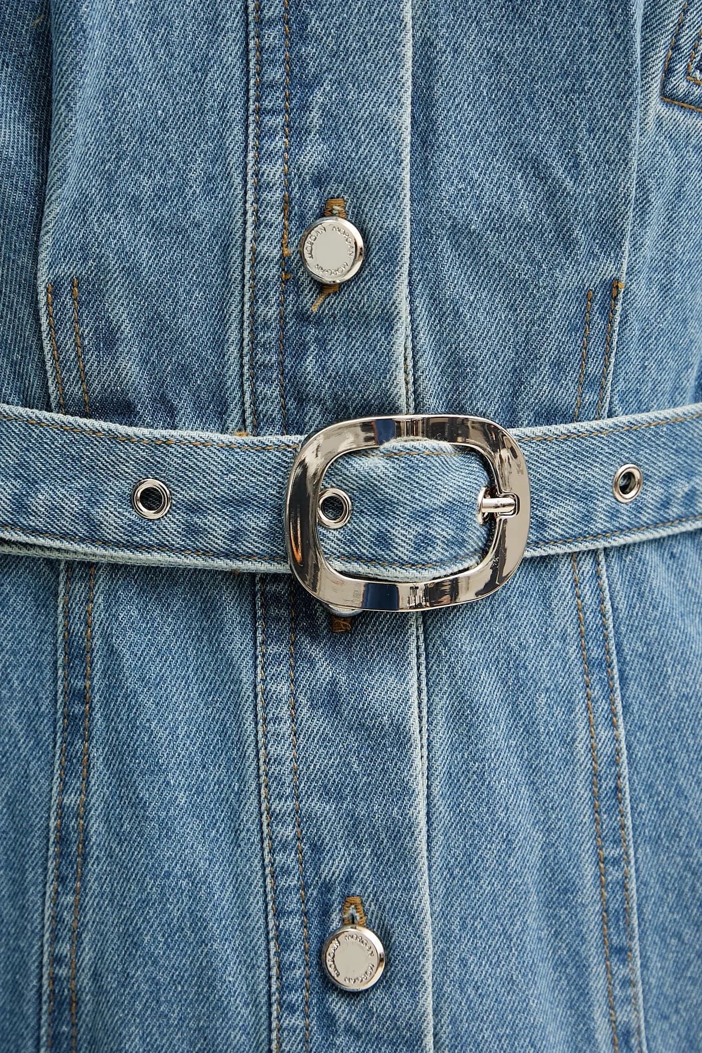 RICOLI джинсовое платье - фото 6