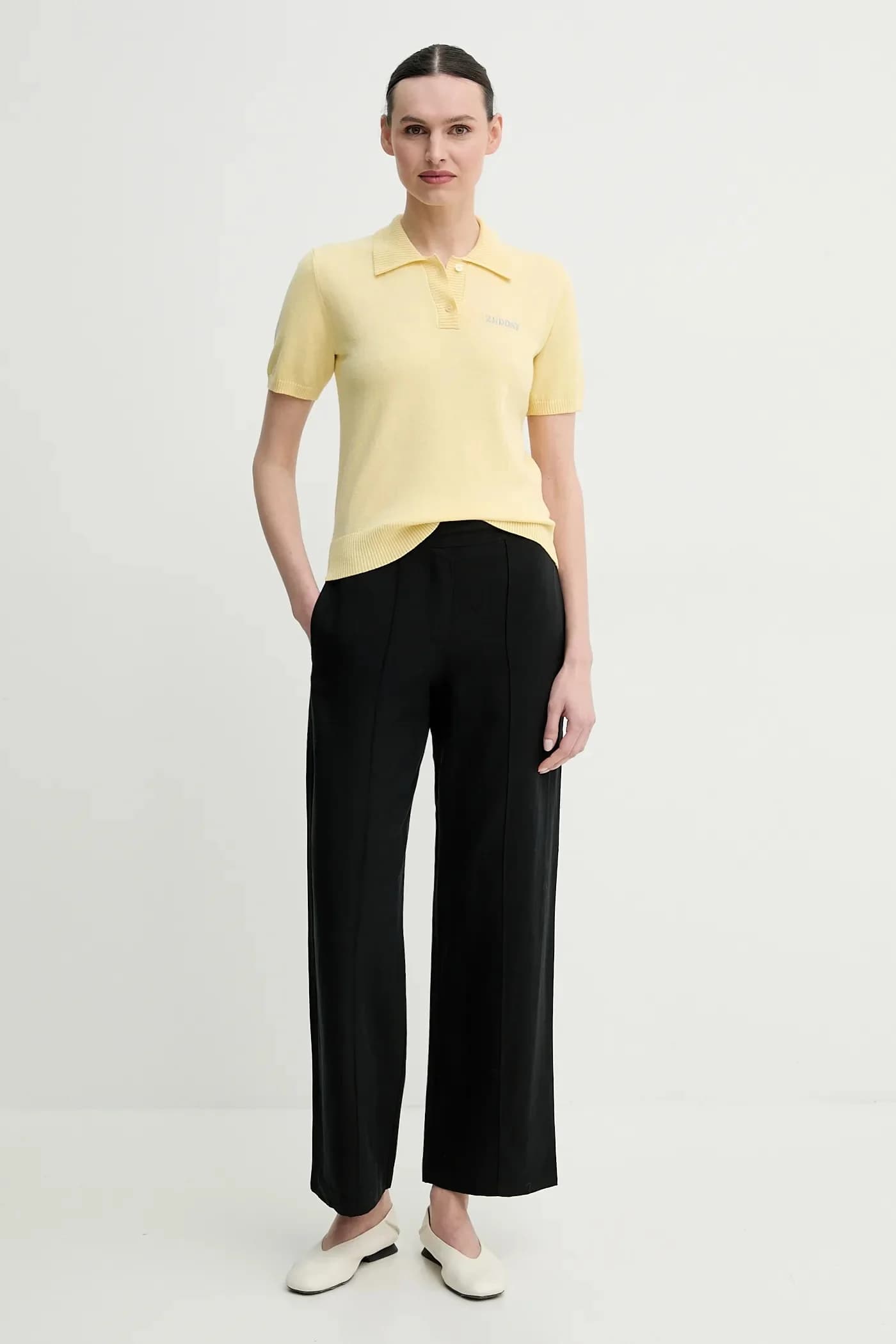 Поло из смесовой шерсти Джин - фото 2