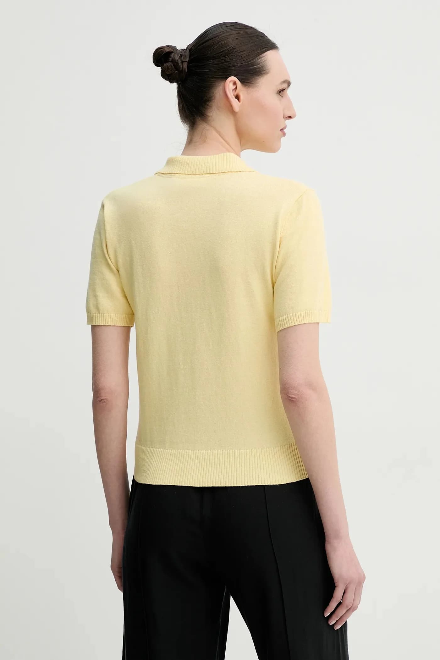 Поло из смесовой шерсти Джин - фото 3