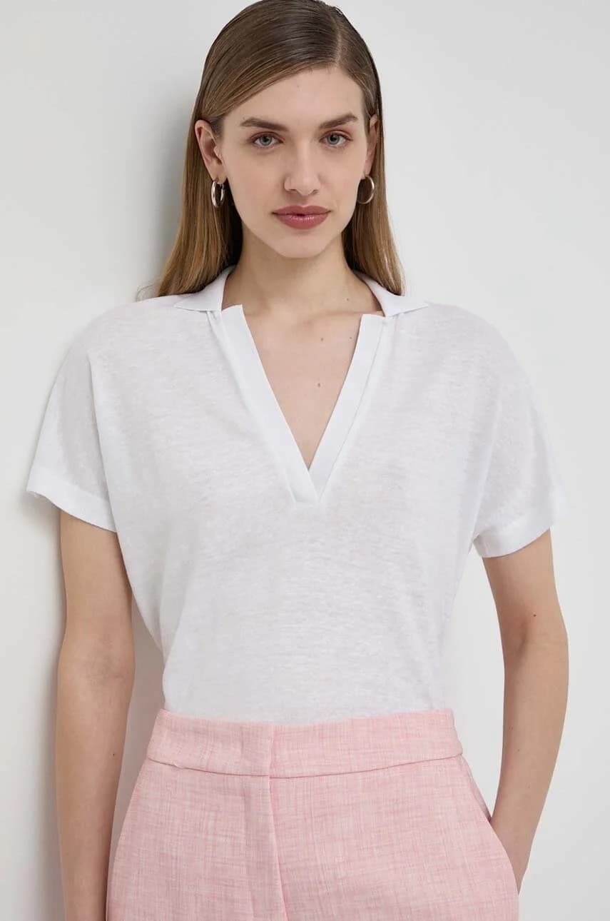 Льняное поло