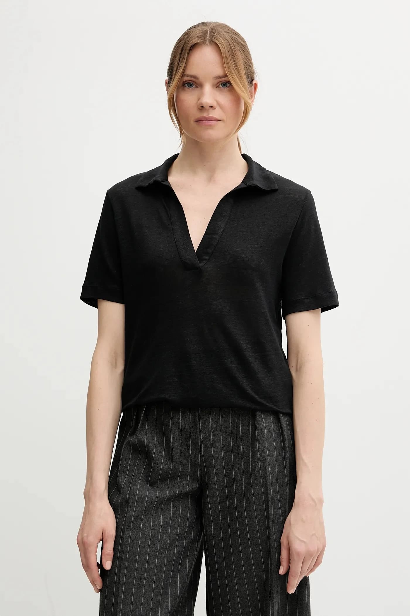 Льняное поло