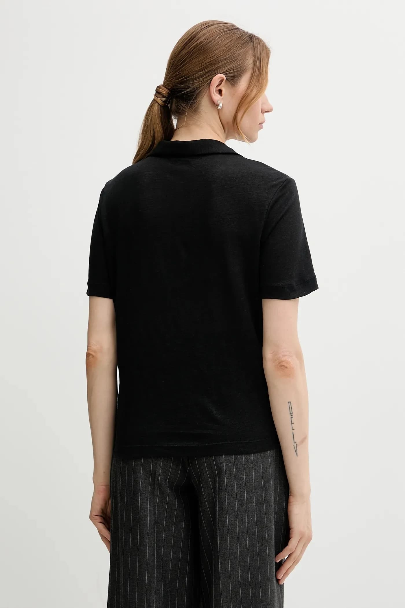 Льняное поло - фото 3