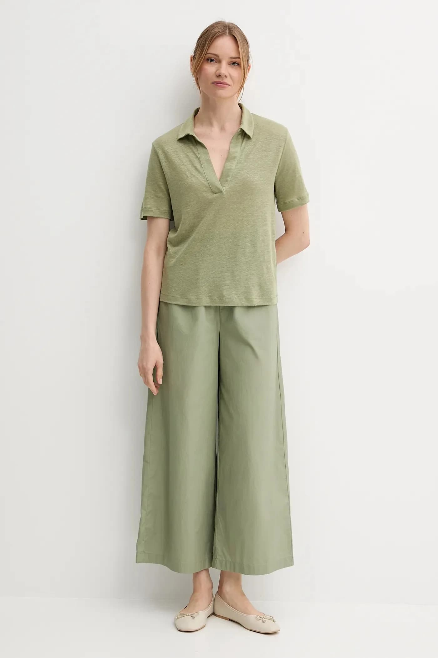 Льняное поло - фото 2