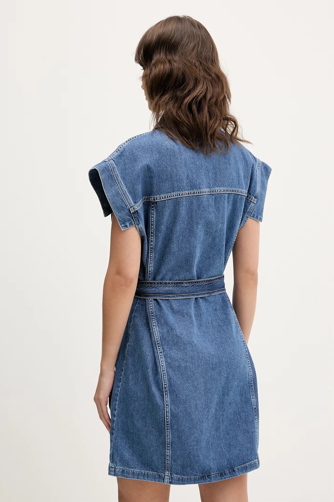 Джинсовое платье - фото 3