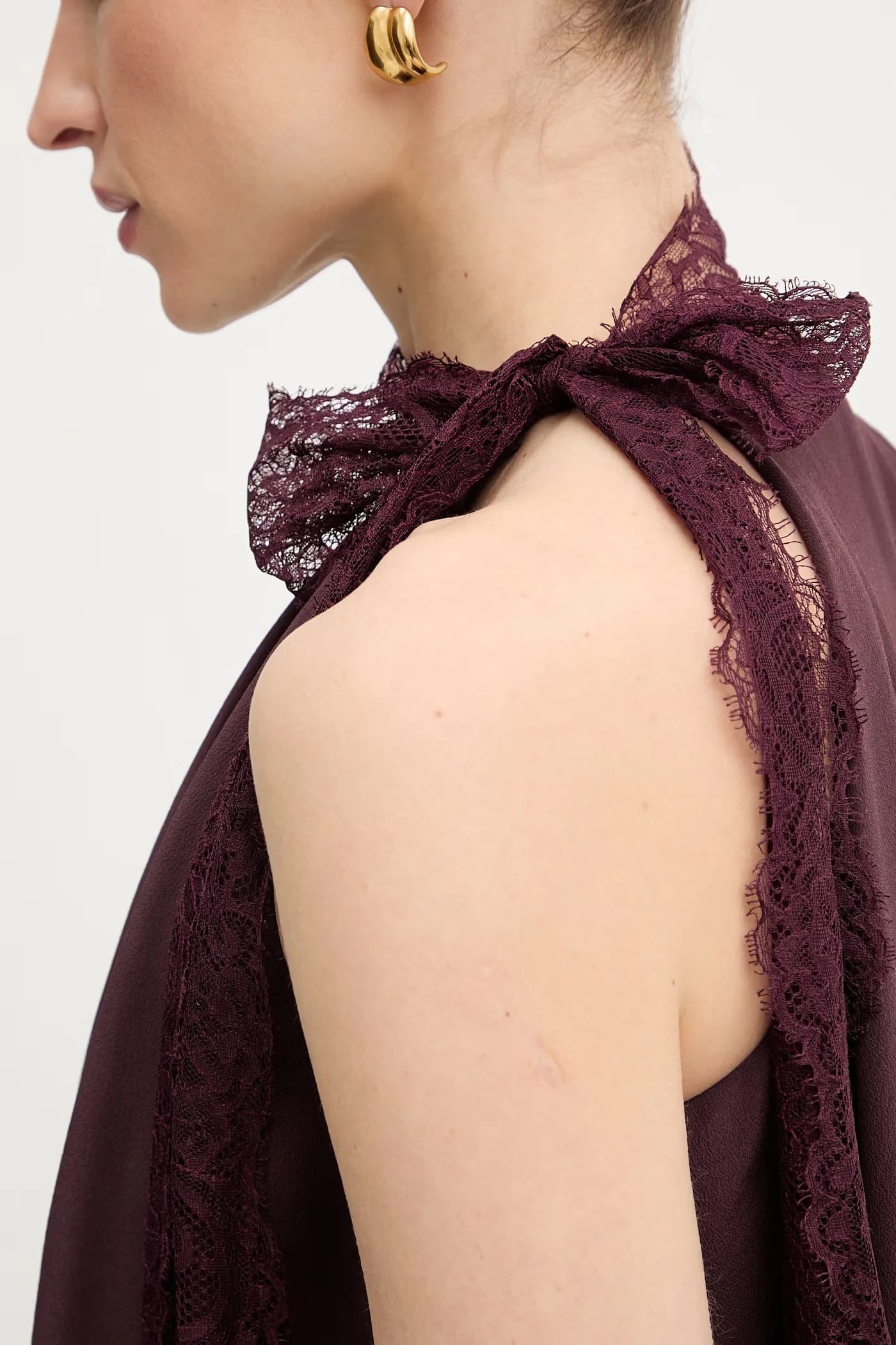 Платье с добавлением шелка - фото 5