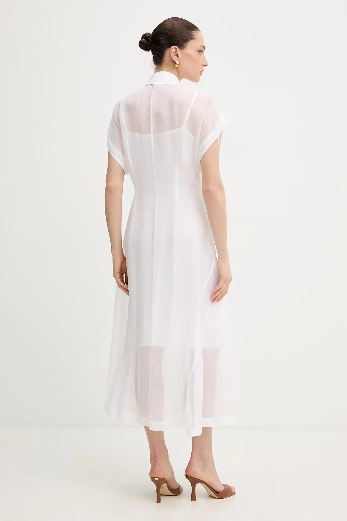 льняное платье Davinata - фото 3