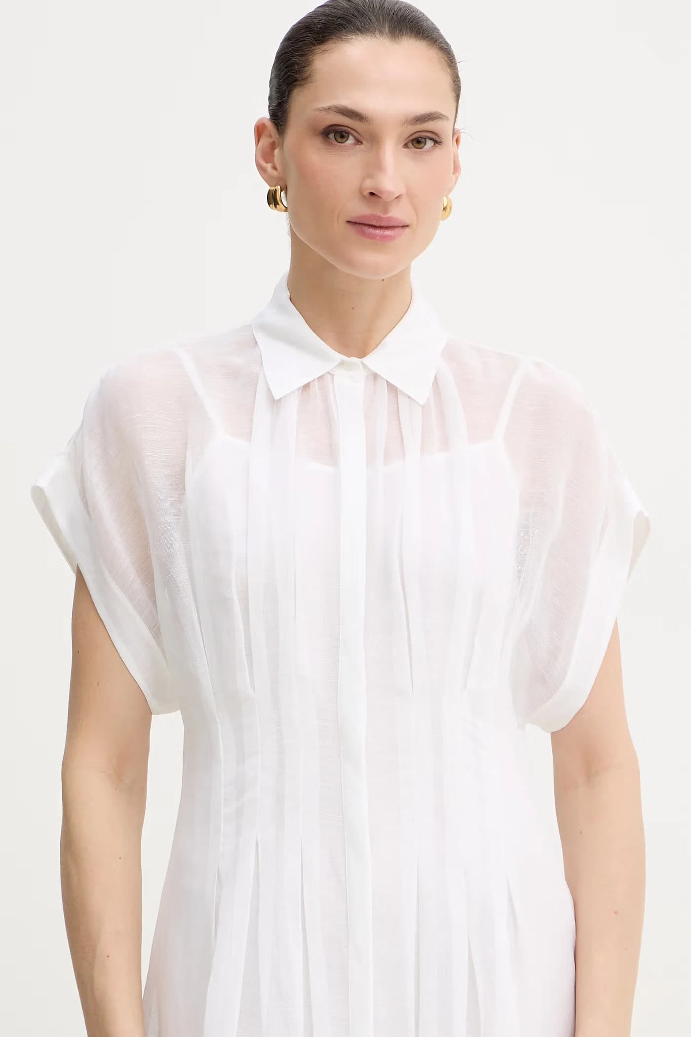 льняное платье Davinata - фото 4