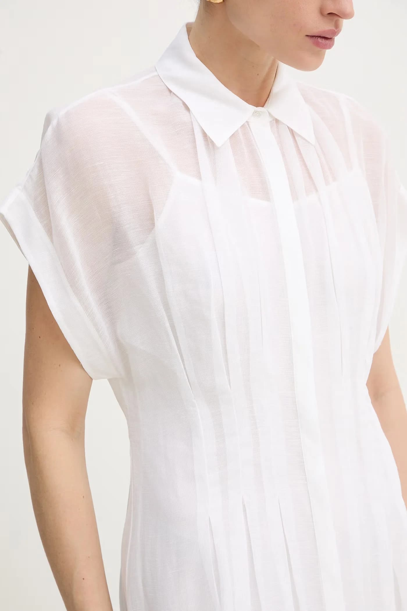 льняное платье Davinata - фото 5