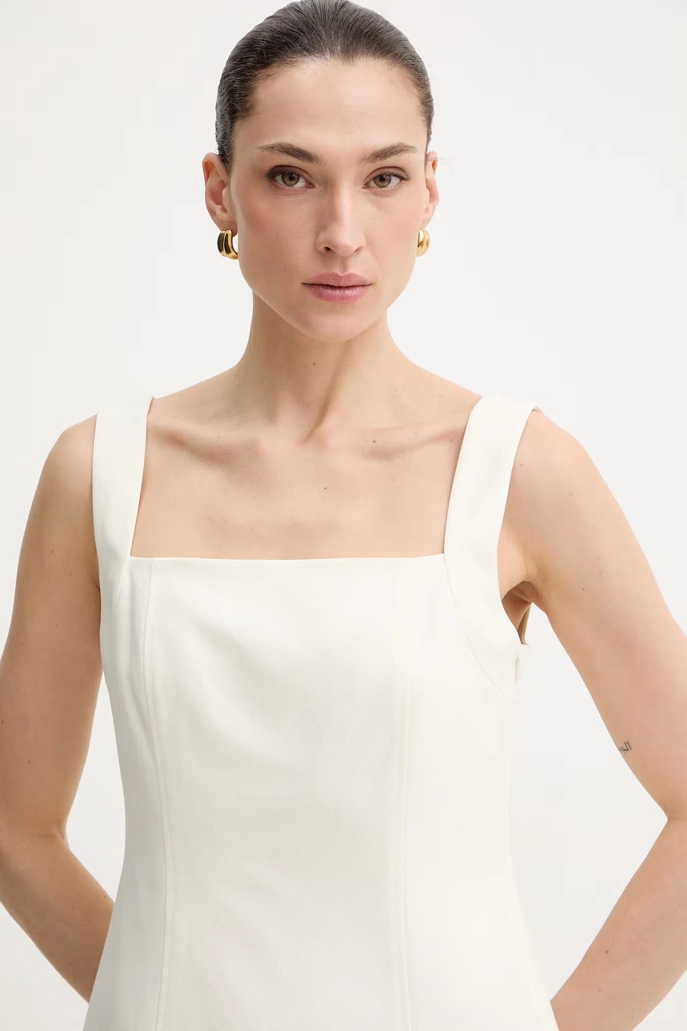 Льняное платье C Dalily - фото 4