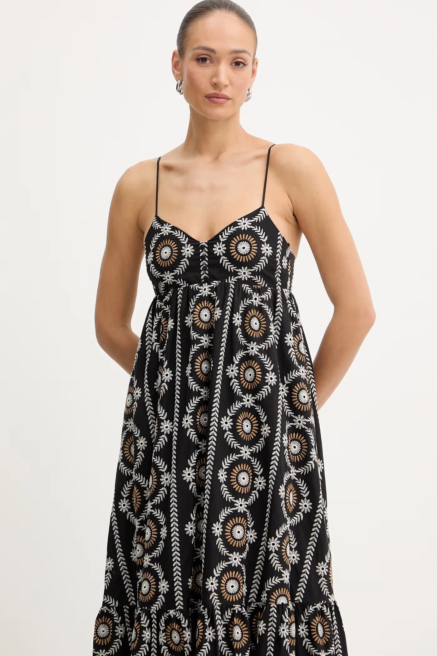 Хлопковое платье - фото 4