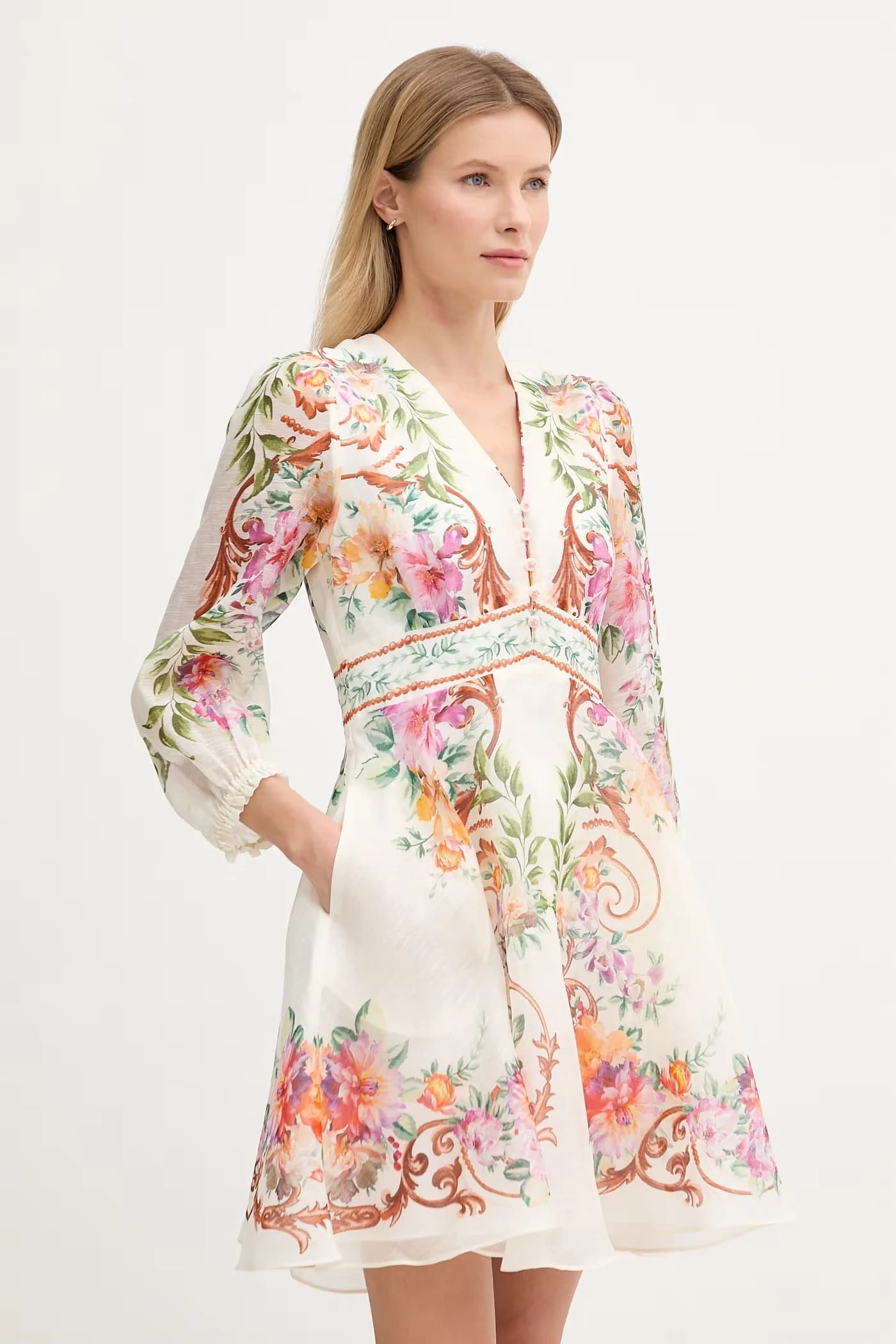 Шелковое платье Фриды