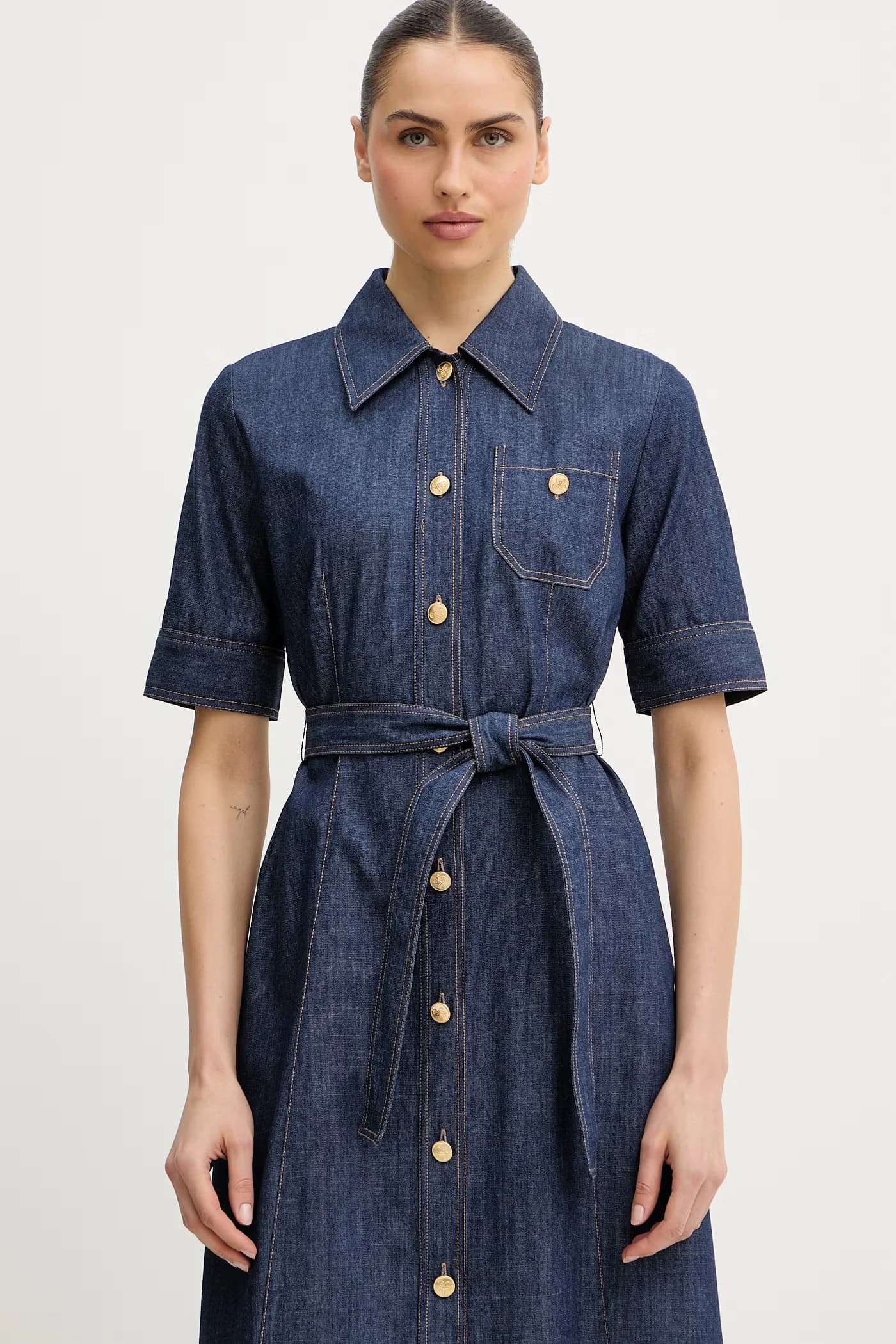 Джинсовое платье Periodico - фото 4