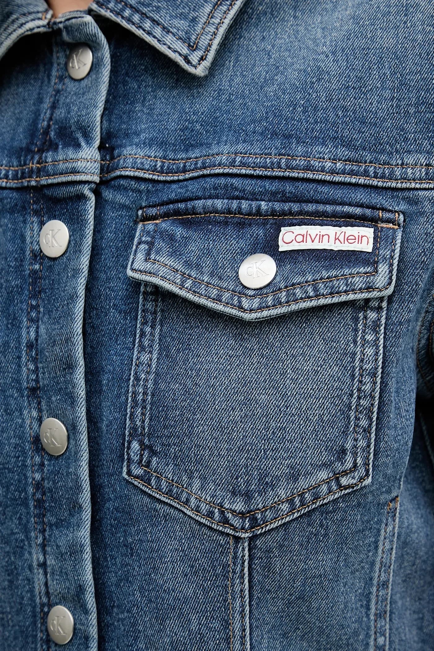 Джинсовое платье - фото 5