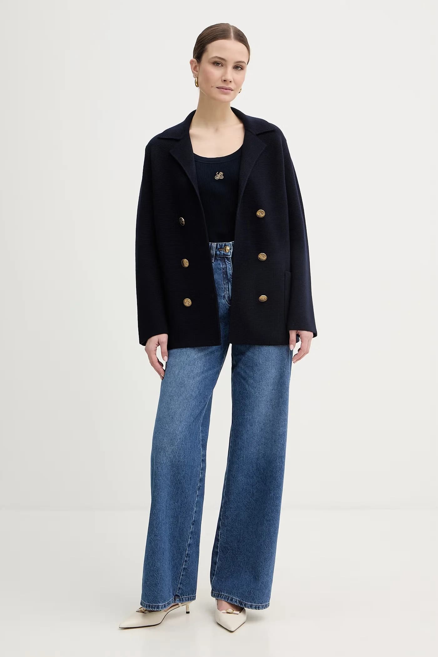 Хлопковый топ Cucirino - фото 2