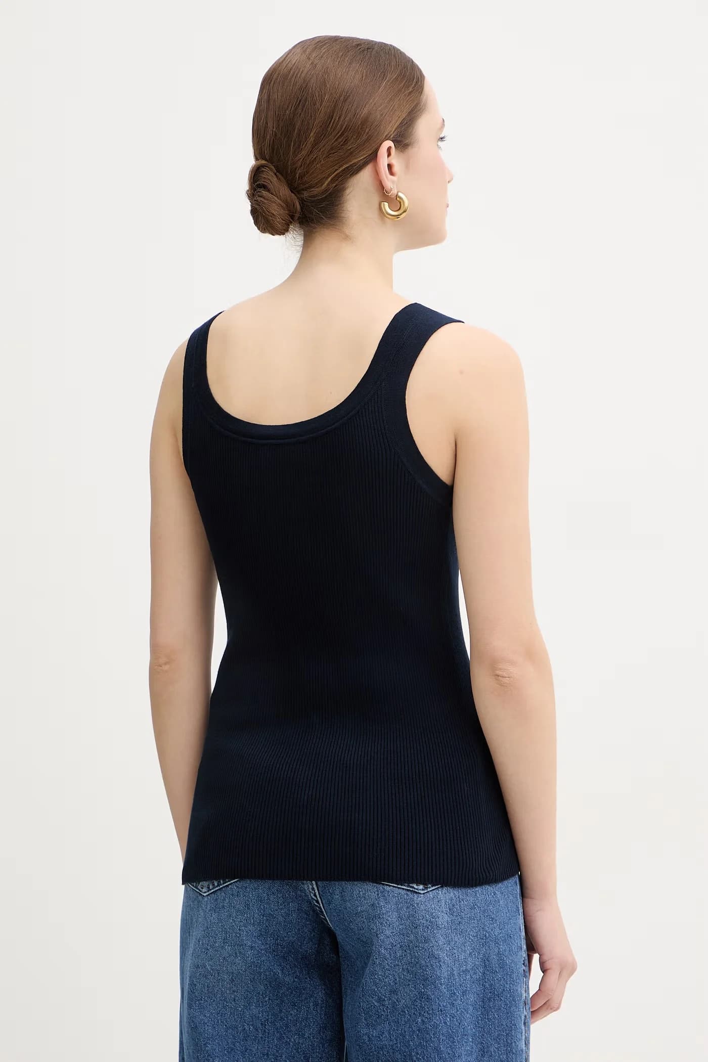 Хлопковый топ Cucirino - фото 3