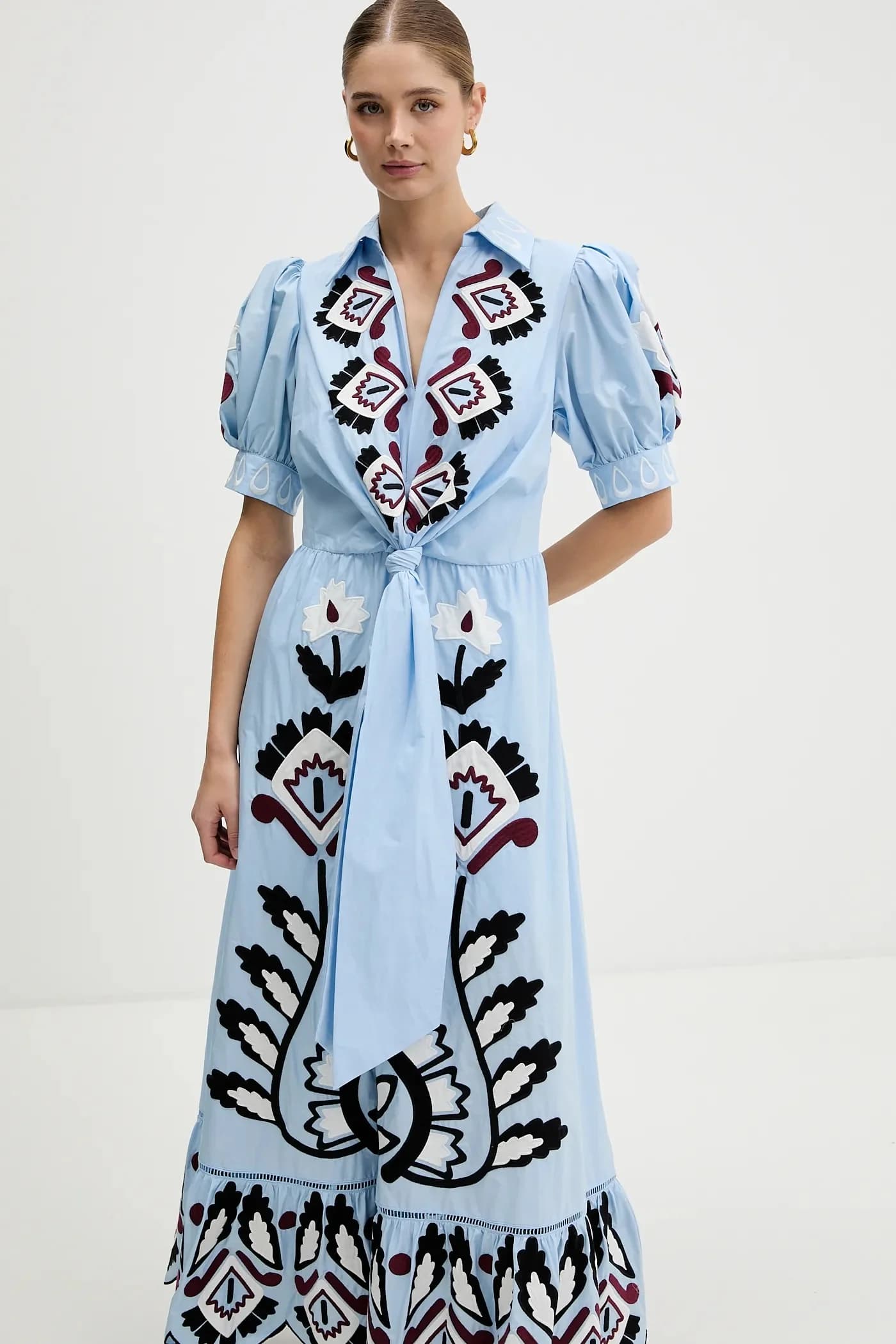 Хлопковое платье - фото 4