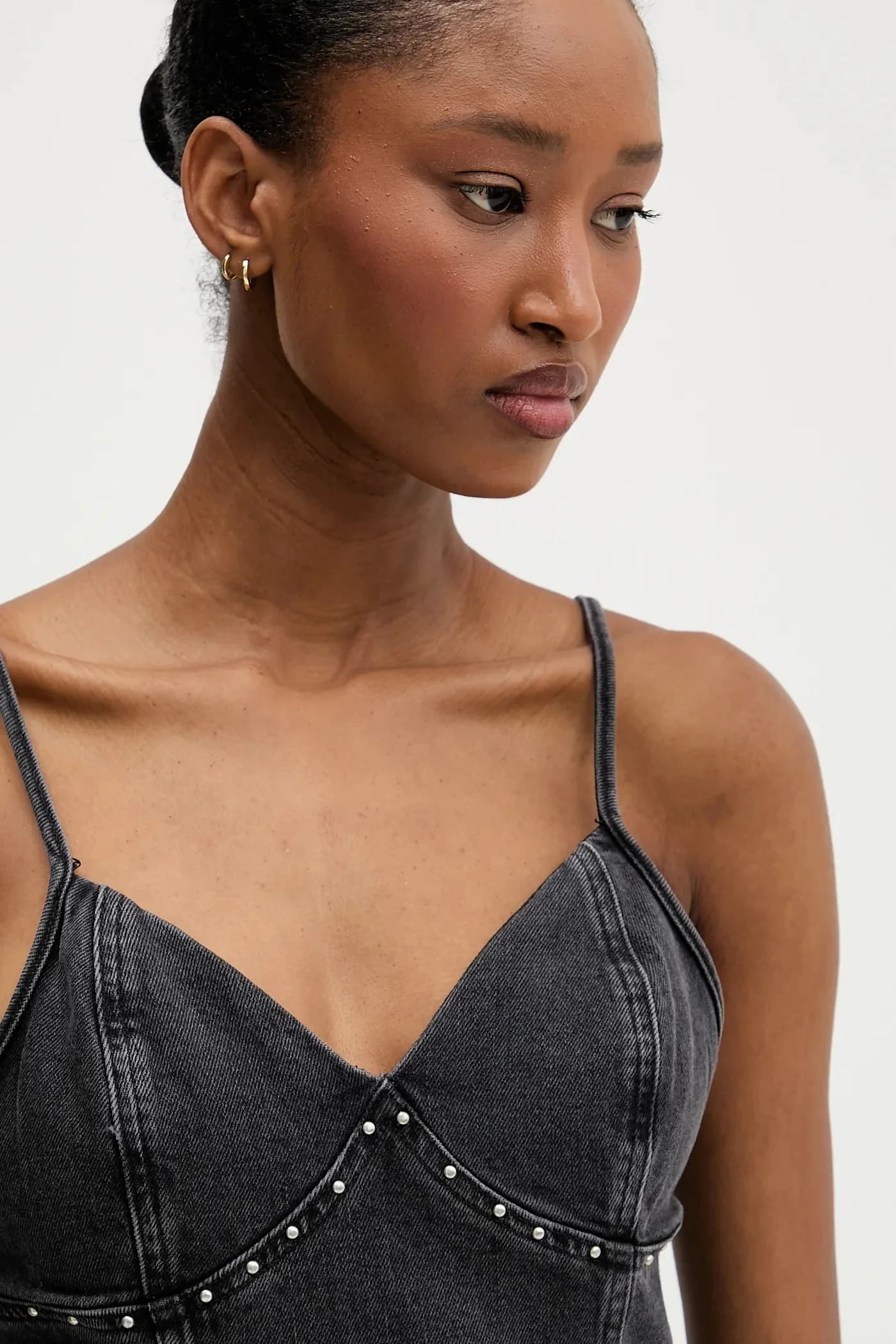 Джинсовое платье - фото 4