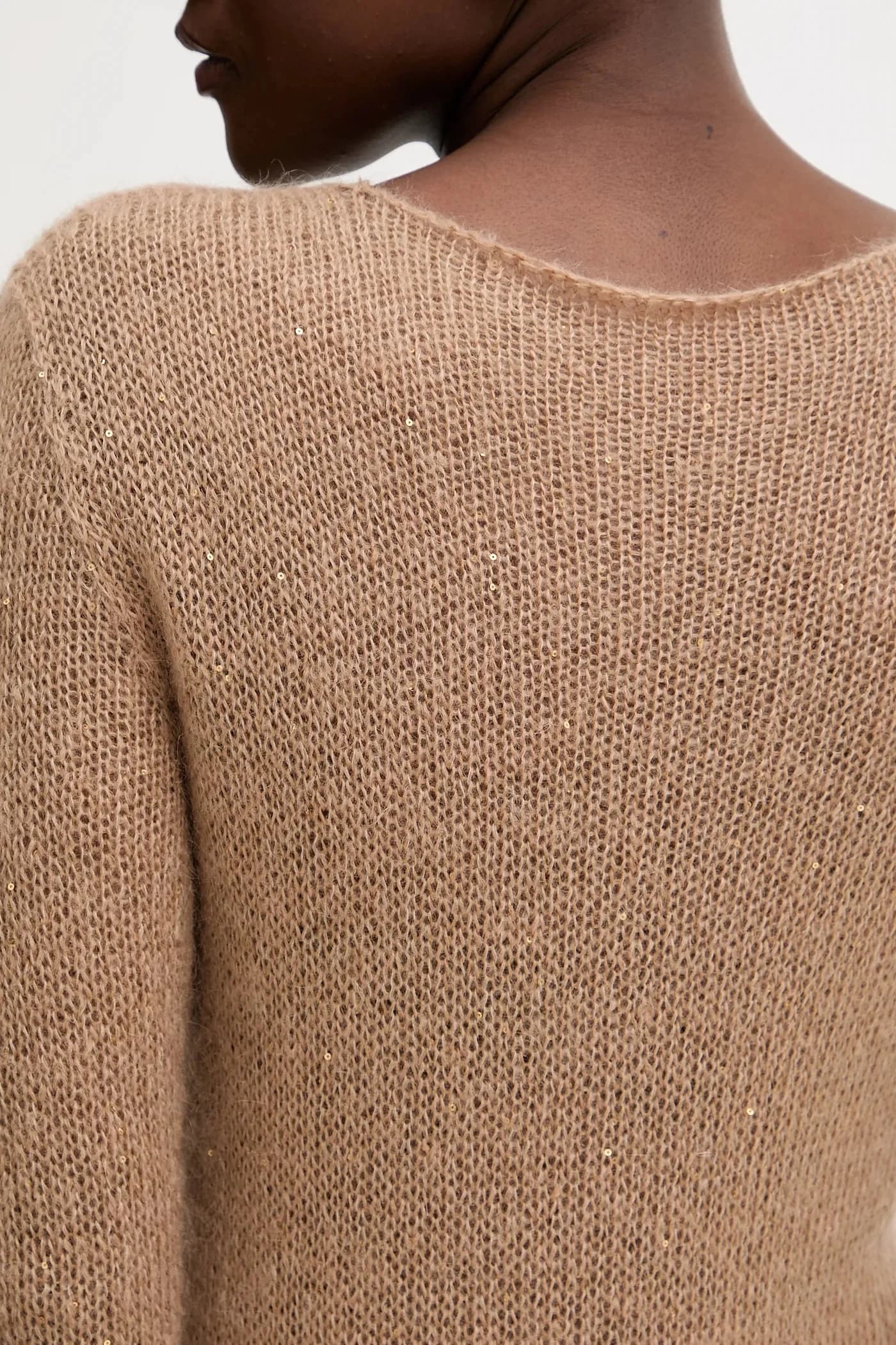 Платье из смесовой шерсти - фото 6