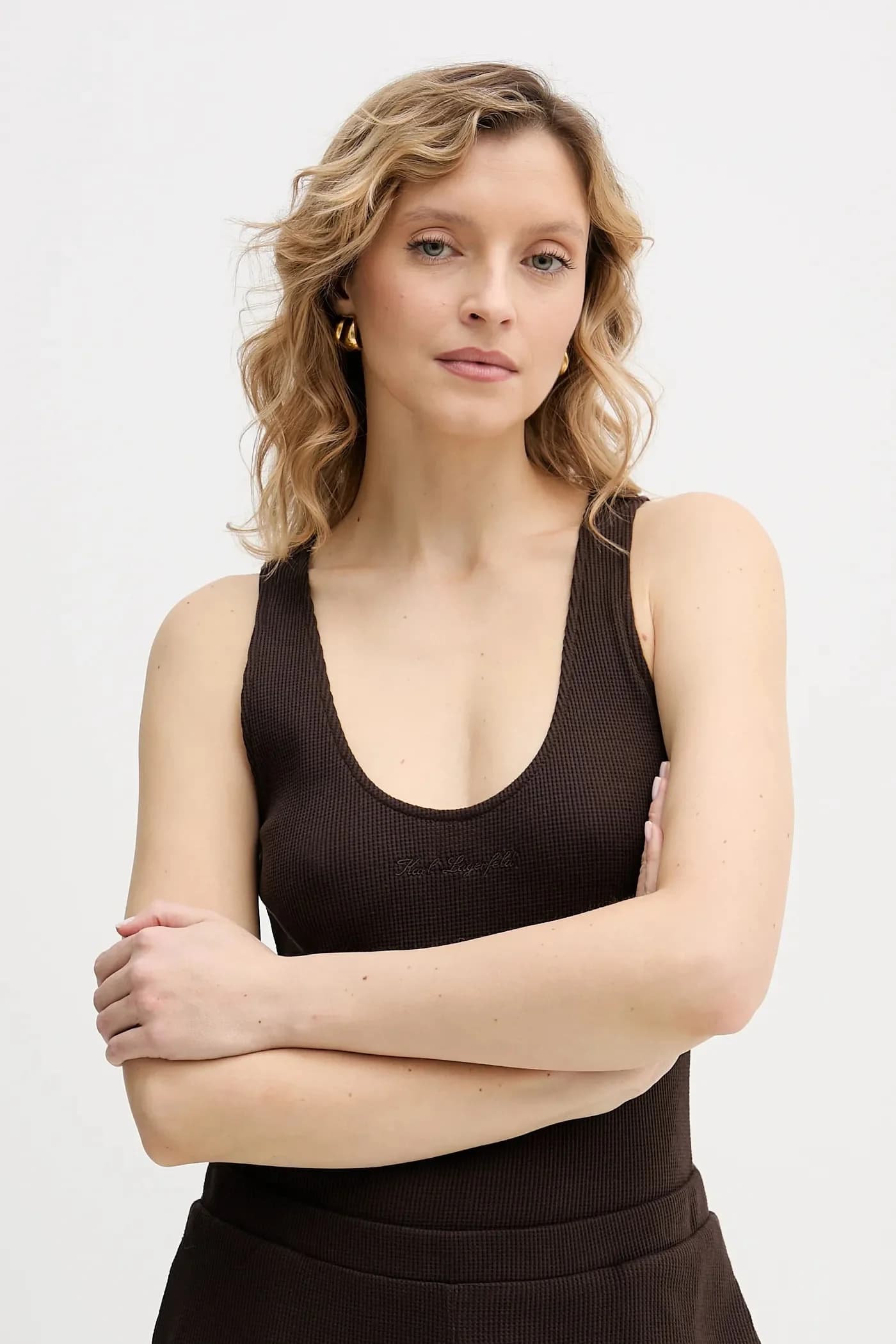 Хлопковый топ HOTEL KARL - фото 4