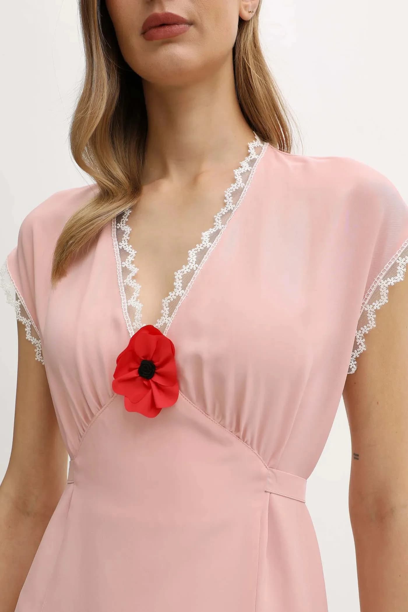 Платье из вискозы - фото 5