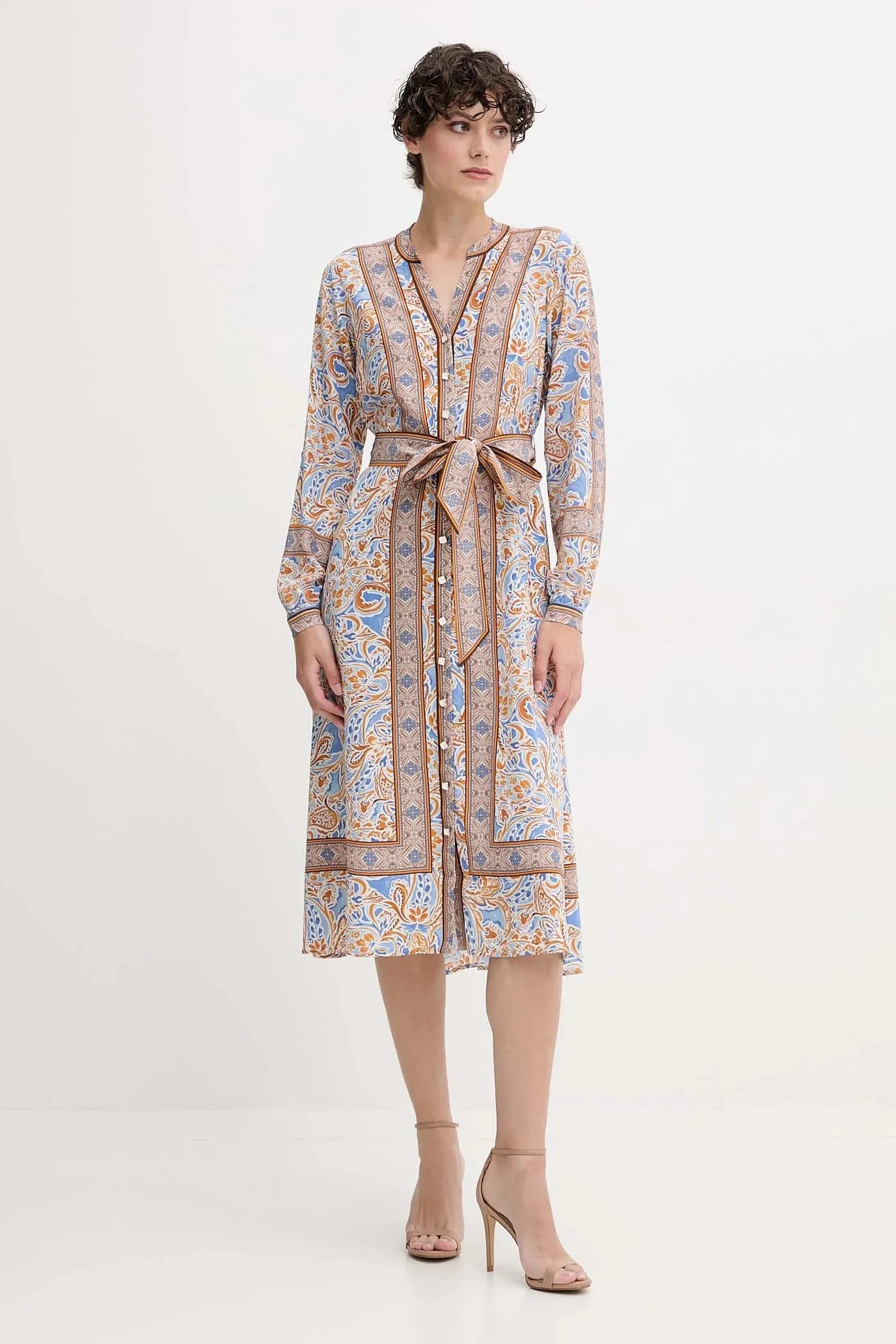 Шелковое платье