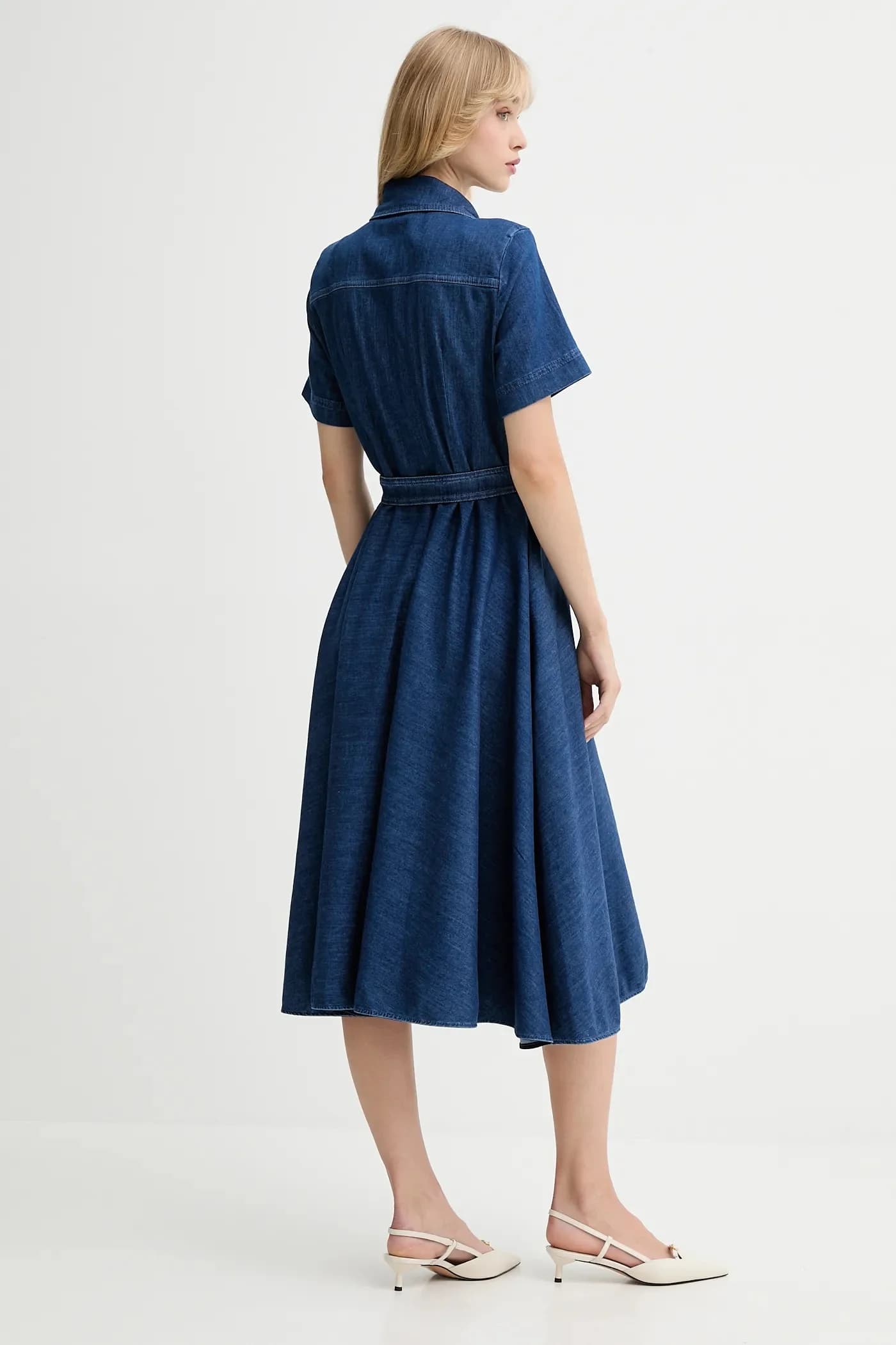 Джинсовое платье - фото 3