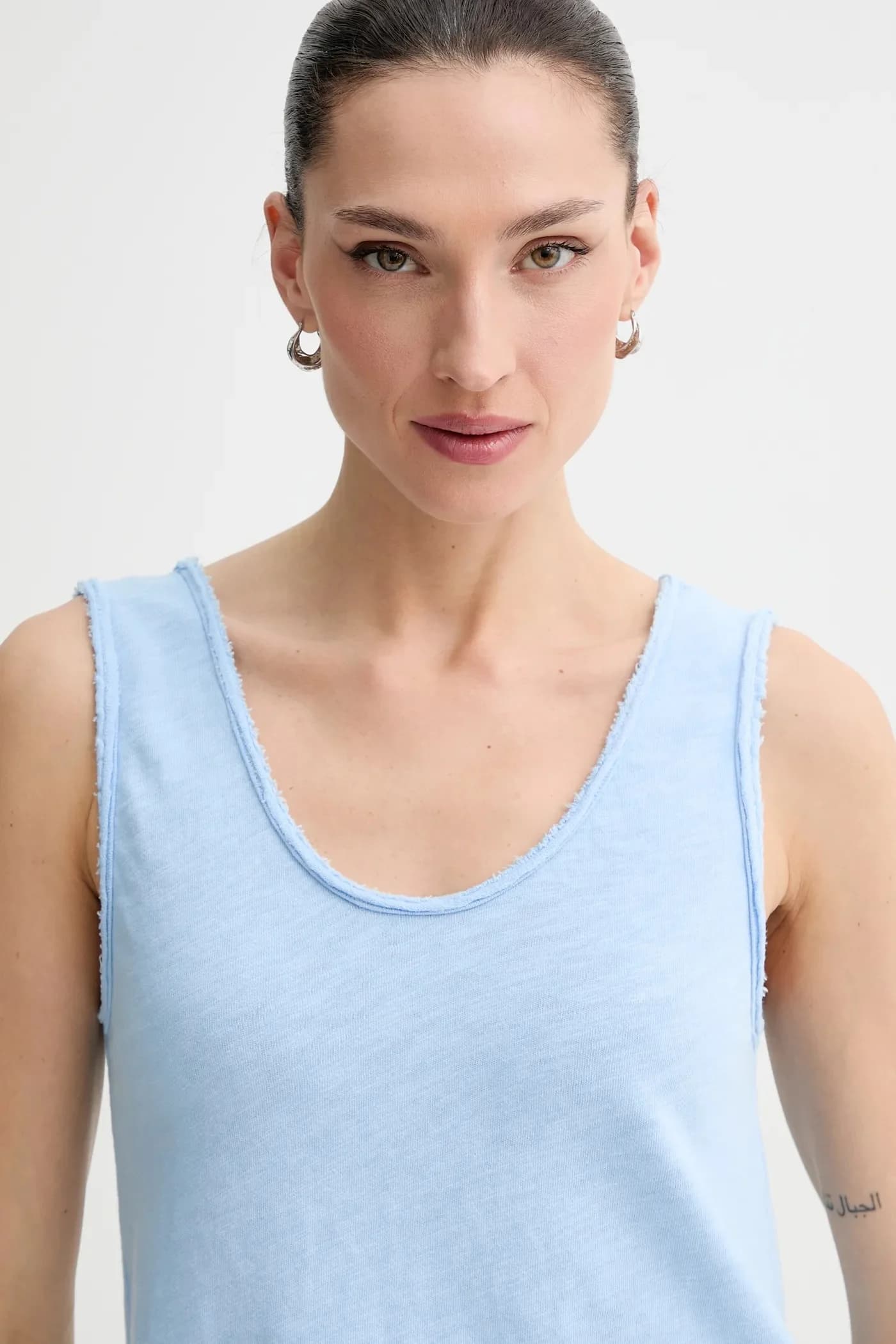 Хлопковый топ - фото 4