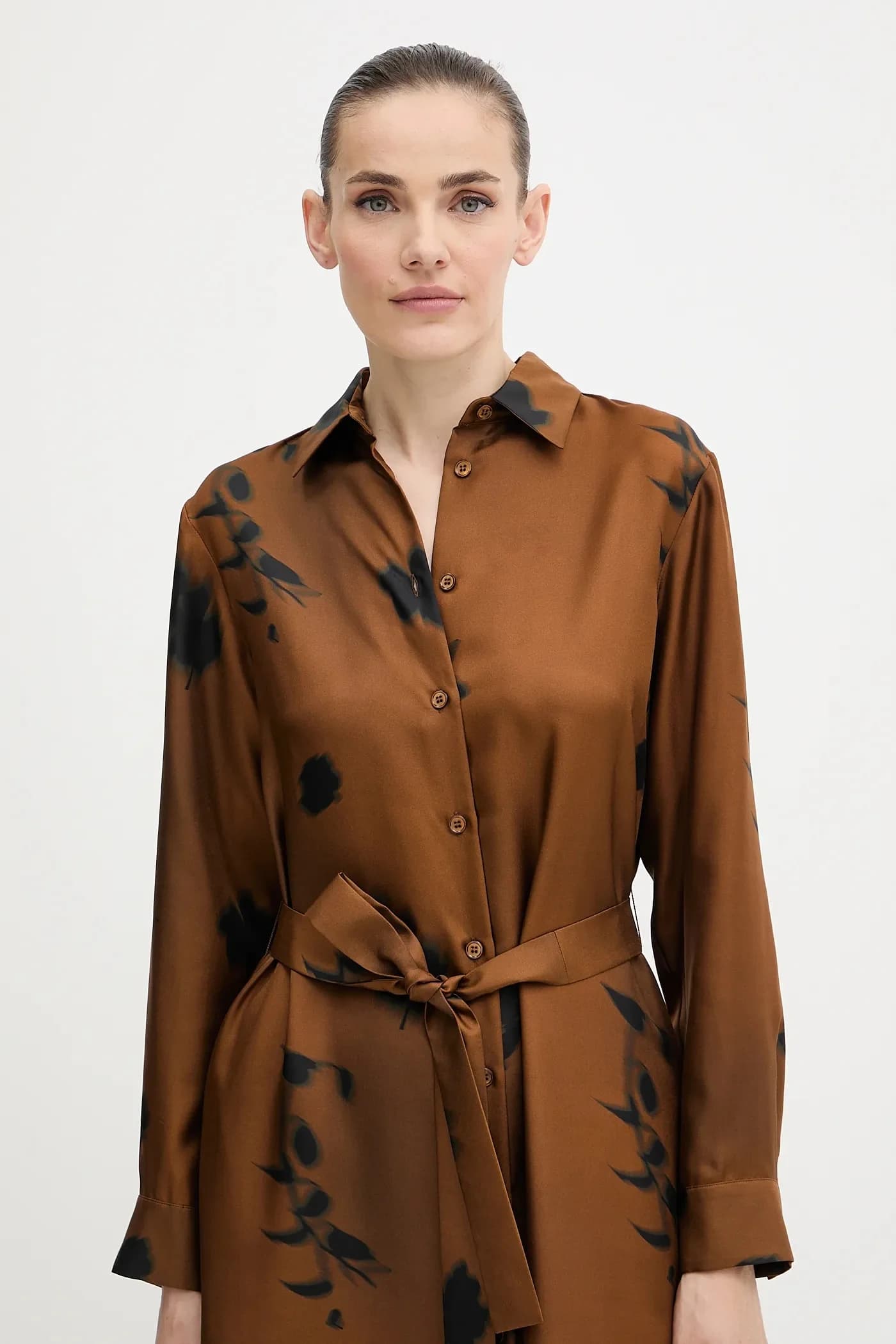 шелковое платье JADI - фото 4