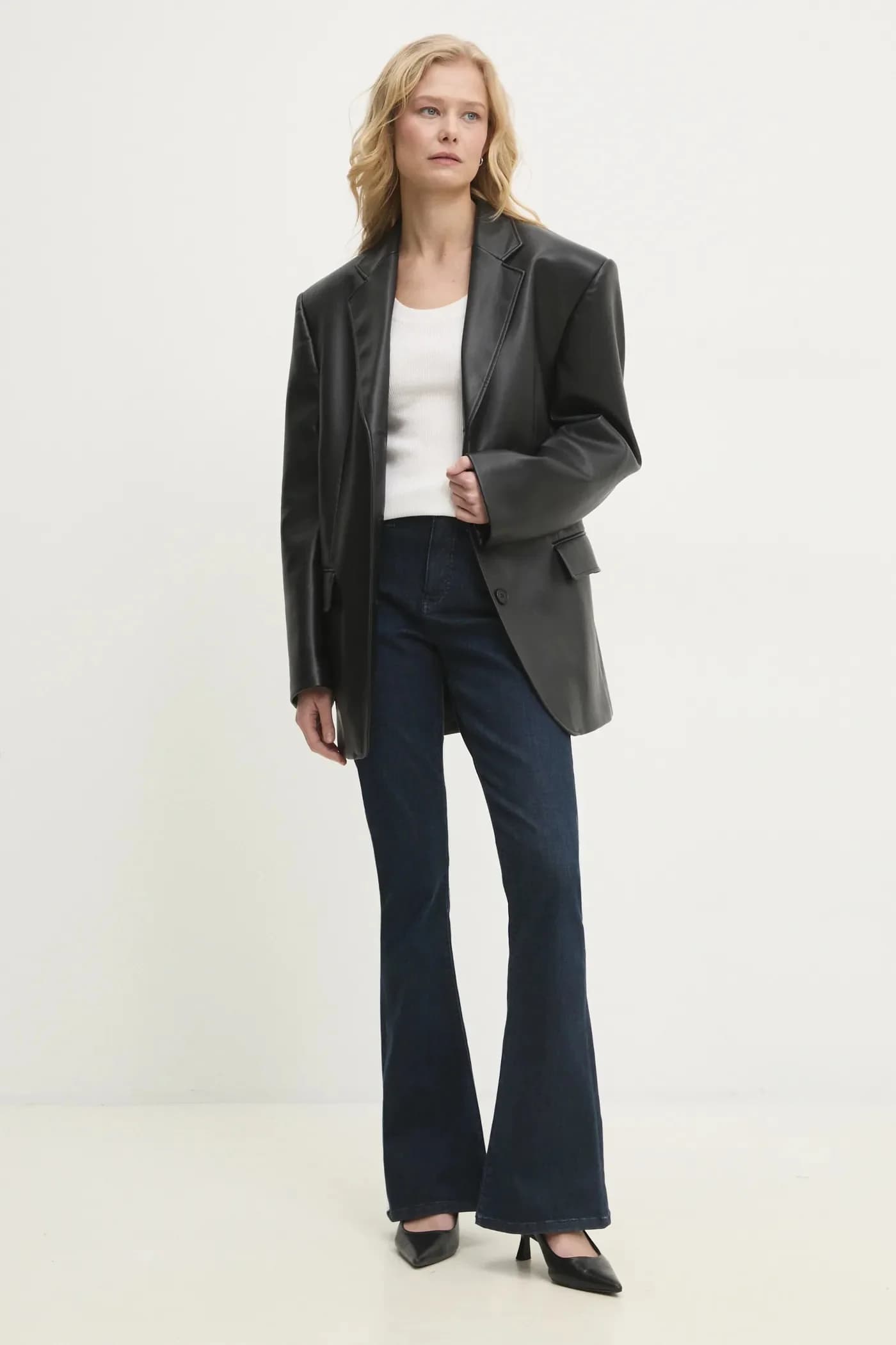 Топ из смесовой шерсти - фото 2