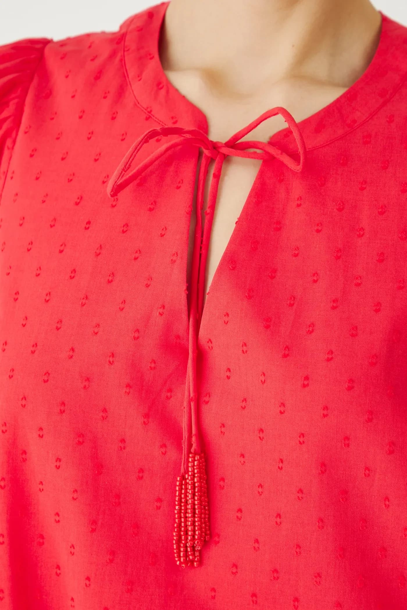 Хлопковое платье - фото 5