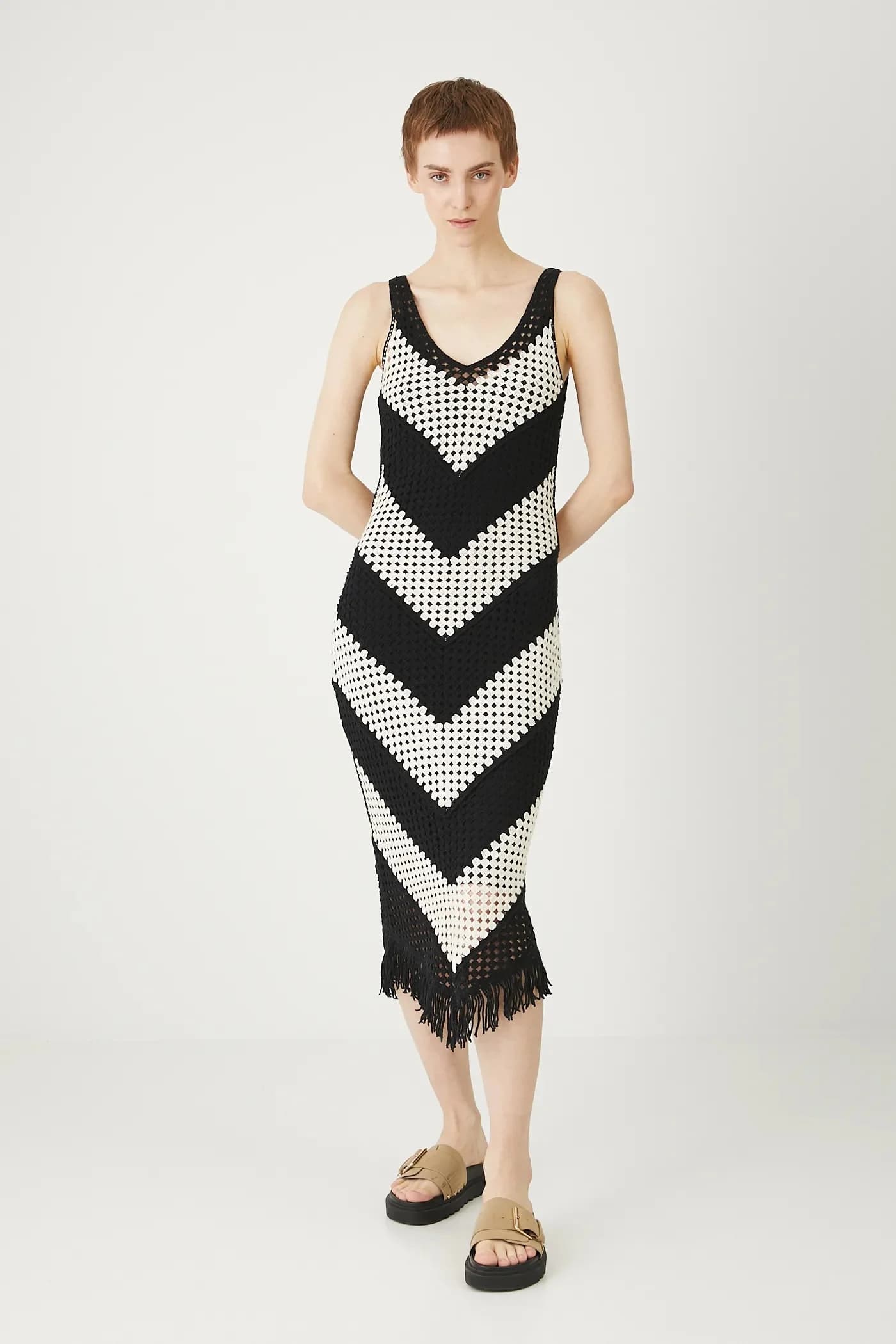 Хлопковое платье - фото 2