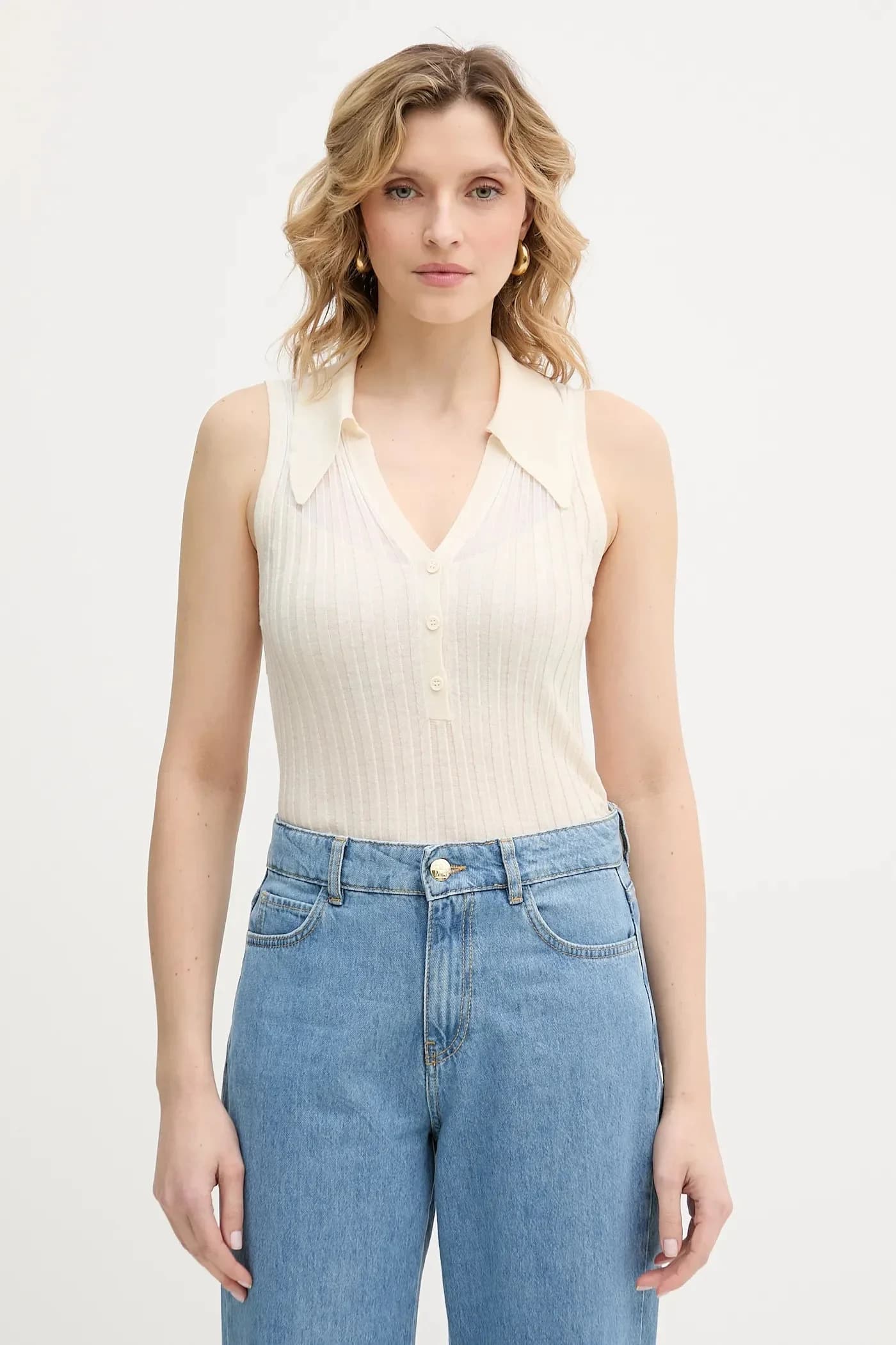 Топ с шерстью