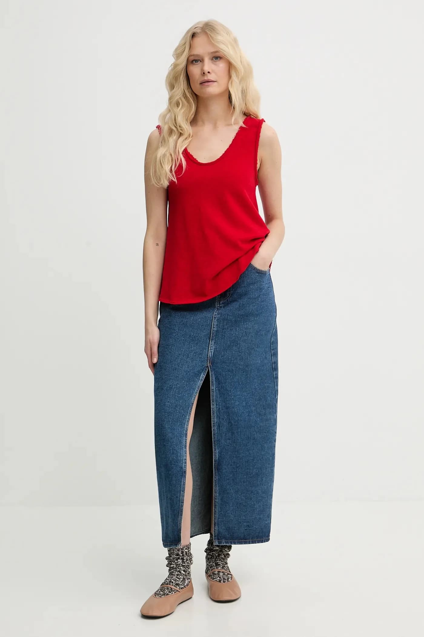 Хлопковый топ - фото 2