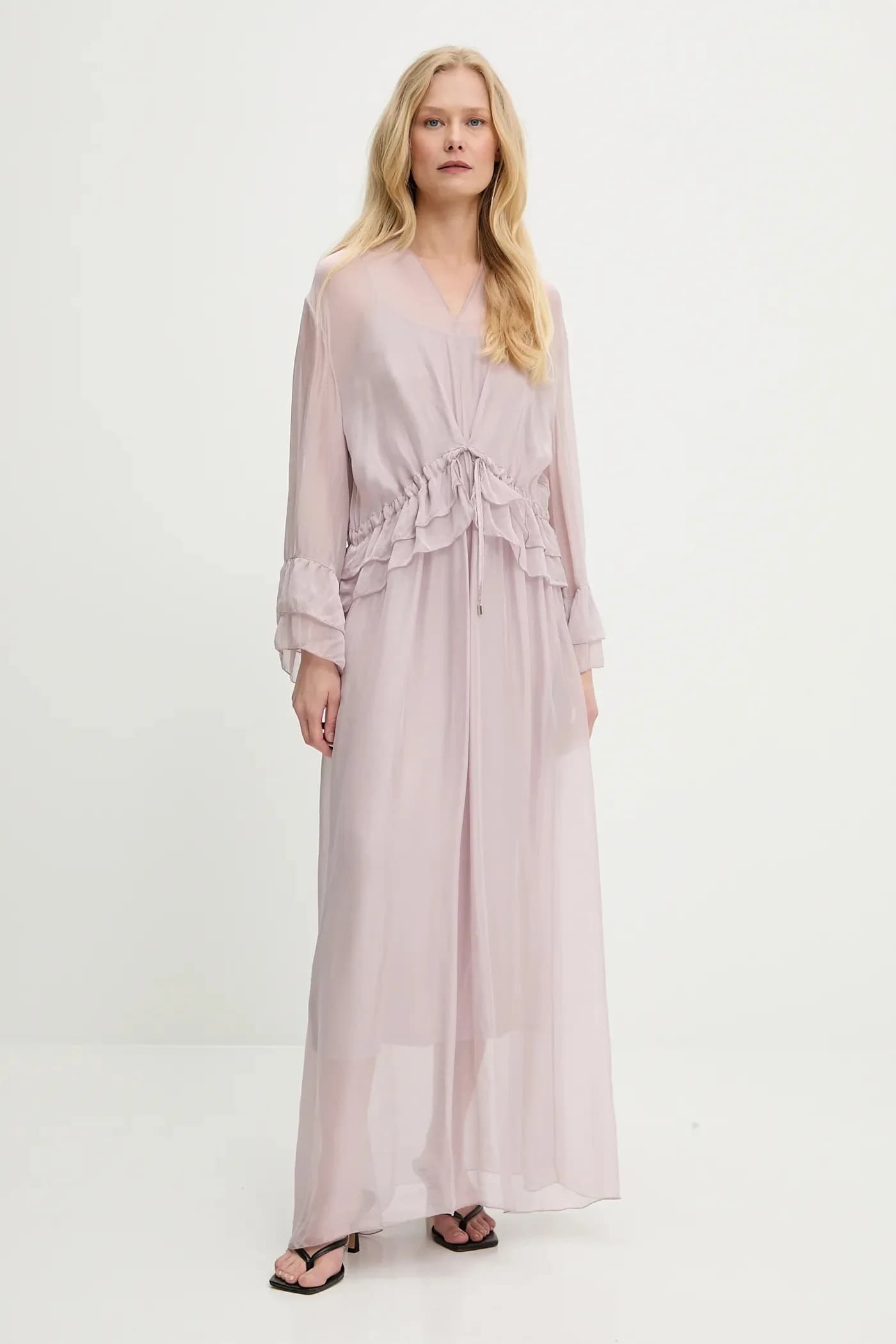 Шелковое платье