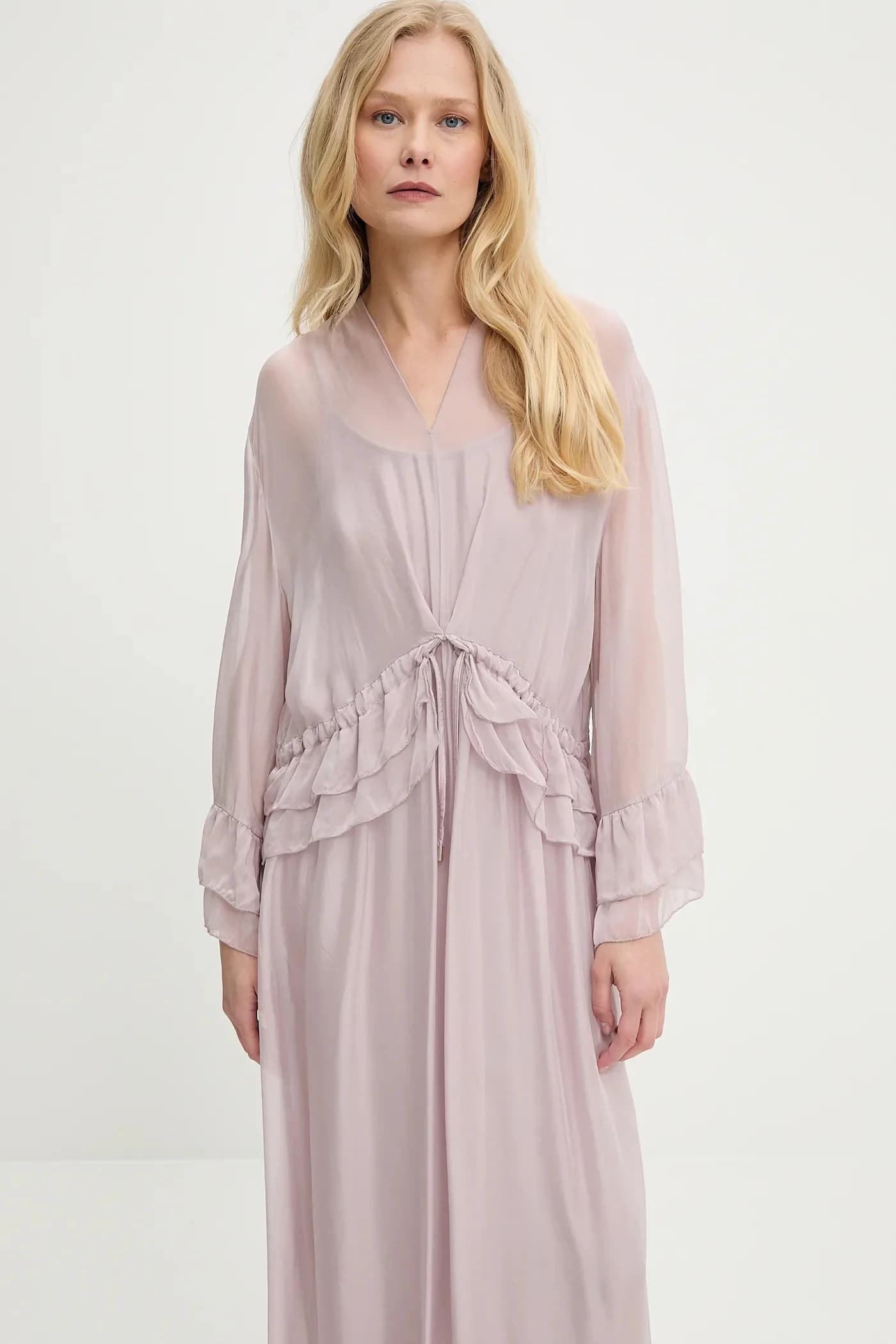 Шелковое платье - фото 4