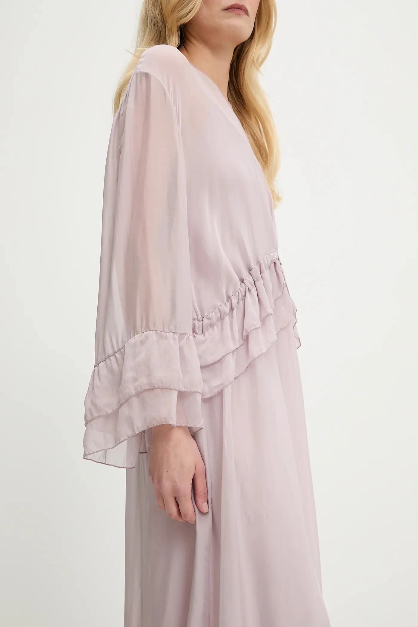 Шелковое платье - фото 5