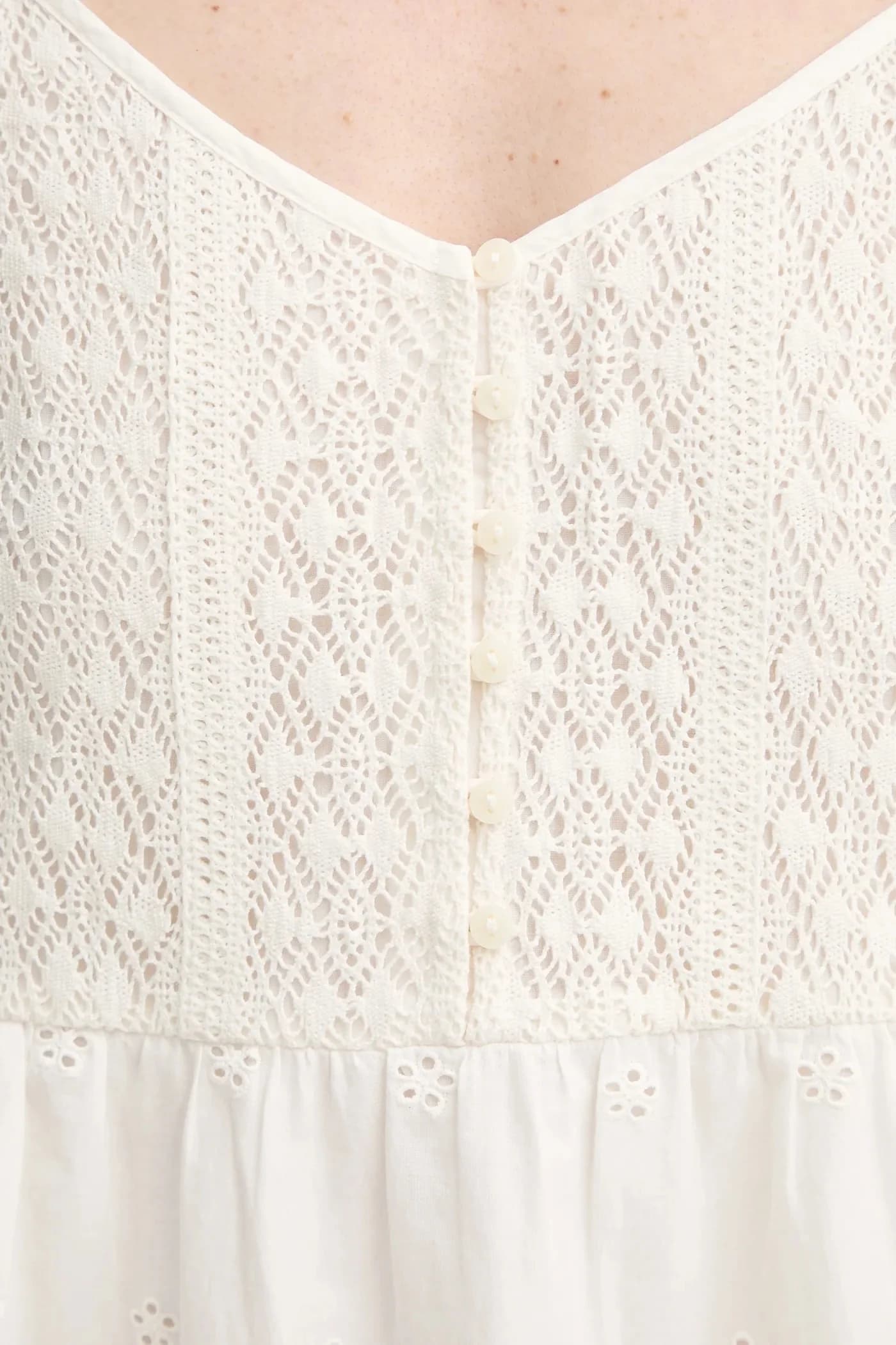 CORA SL MINI DRESS хлопковое платье - фото 5