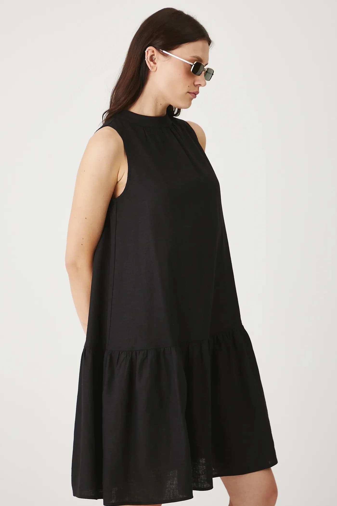 Льняное платье - фото 2