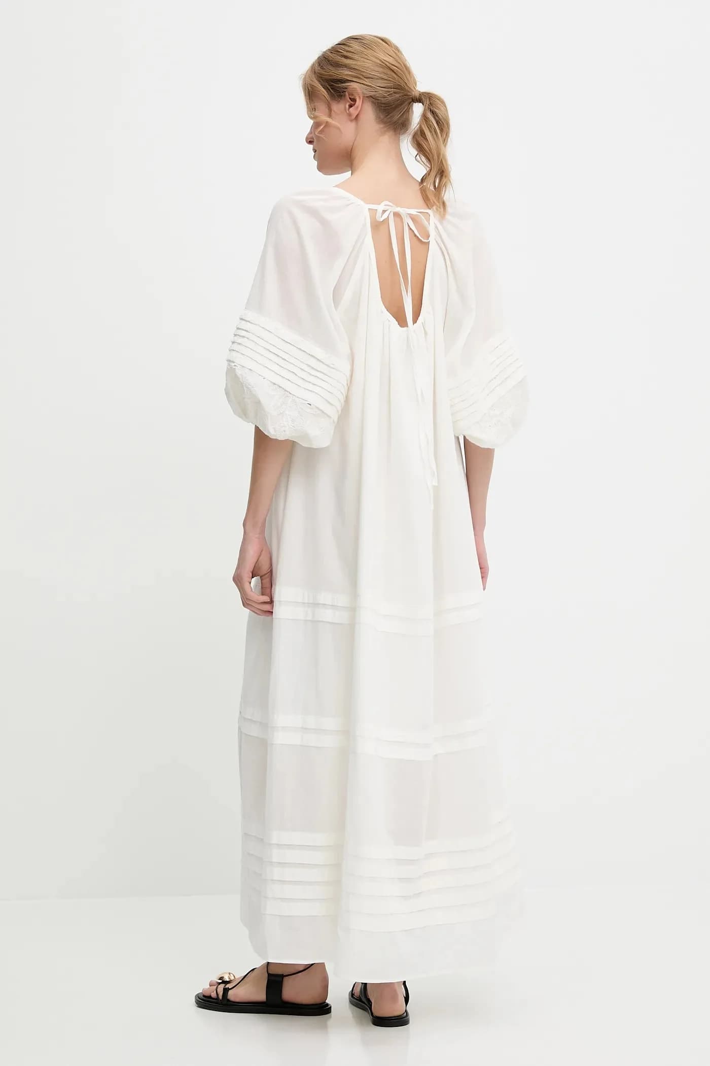 Хлопковое платье - фото 4