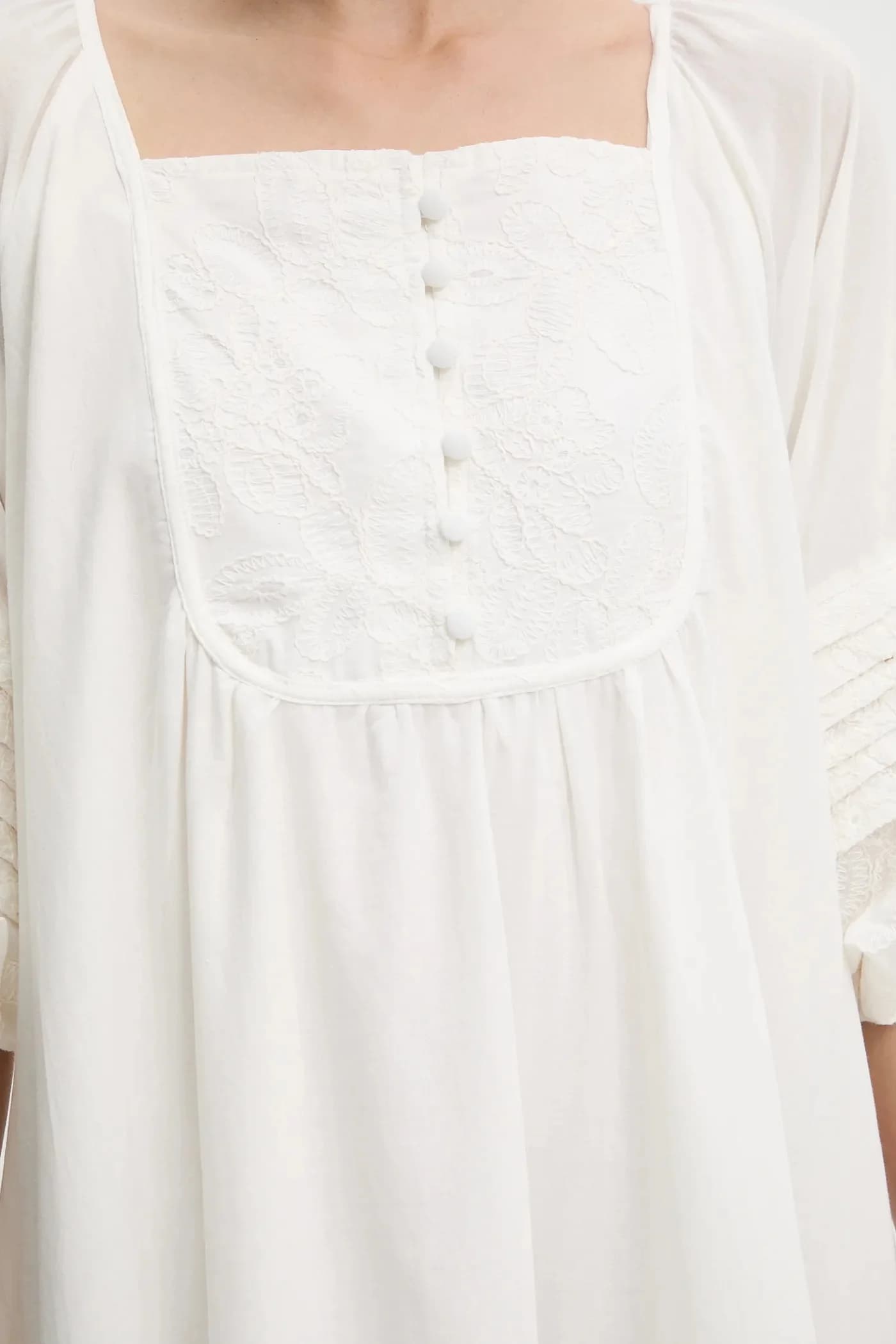 Хлопковое платье - фото 6